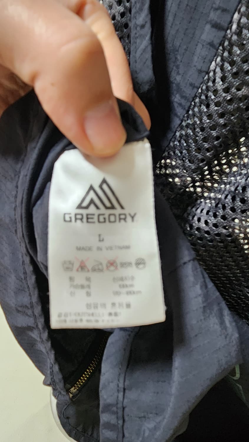 그레고리 블랙 포켓 베스트 조끼 L 상품이미지6