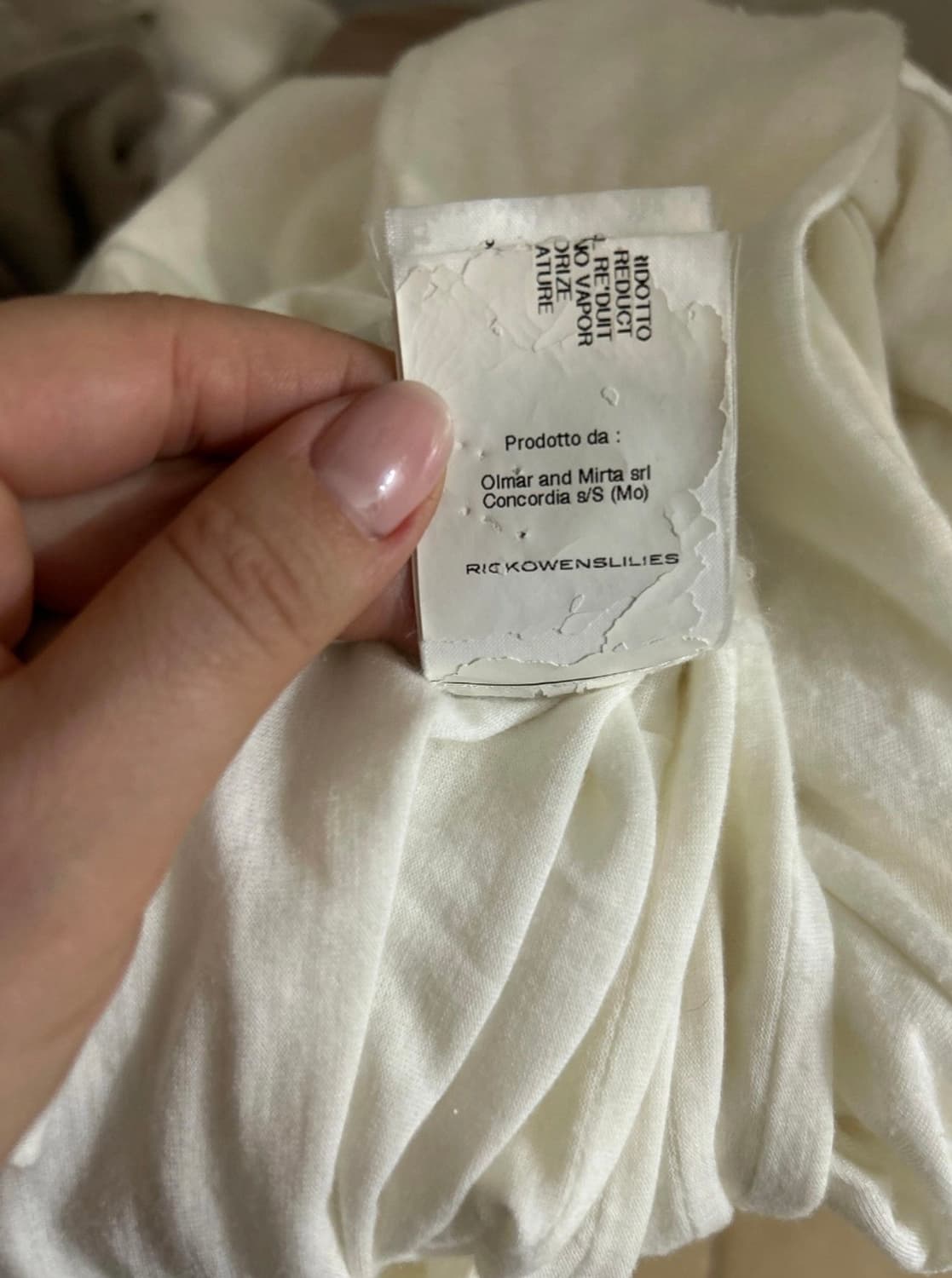 릭오웬스 후드 집업 스웨트 셔츠 40 상품이미지6