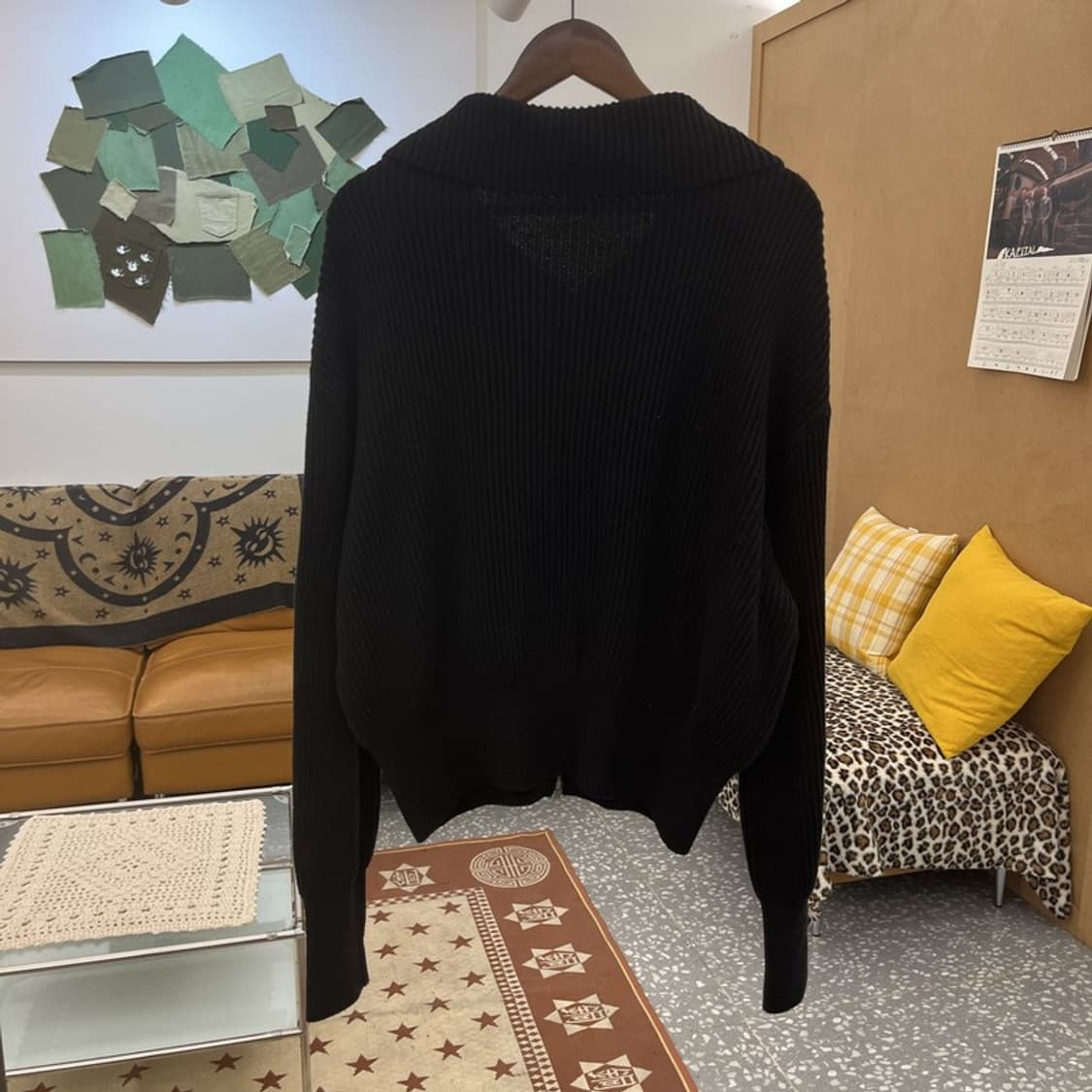 로씨로씨 여리 세일러카라 니트 집업 가디건 F C09878 상품이미지4