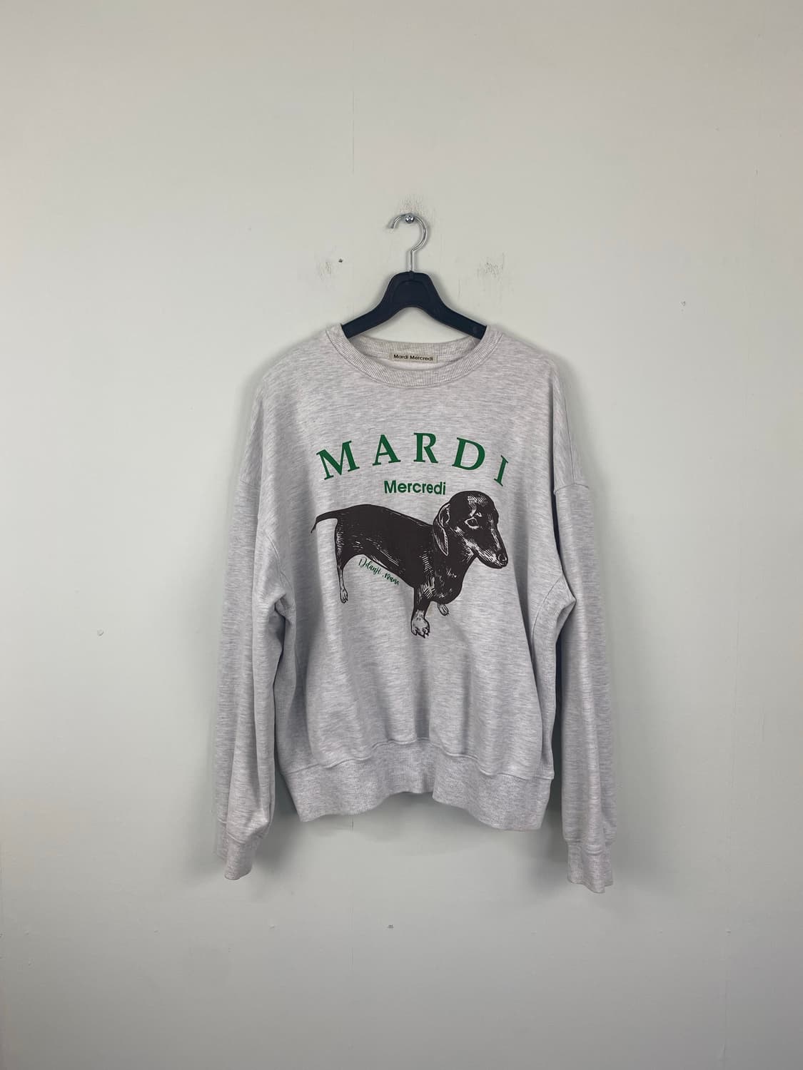 마르디 메크르디 닥스훈트 맨투맨 스웻셔츠 상품이미지1