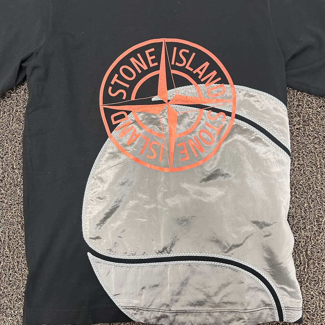 스톤아일랜드 여성 반팔티셔츠 블랙 상품이미지4