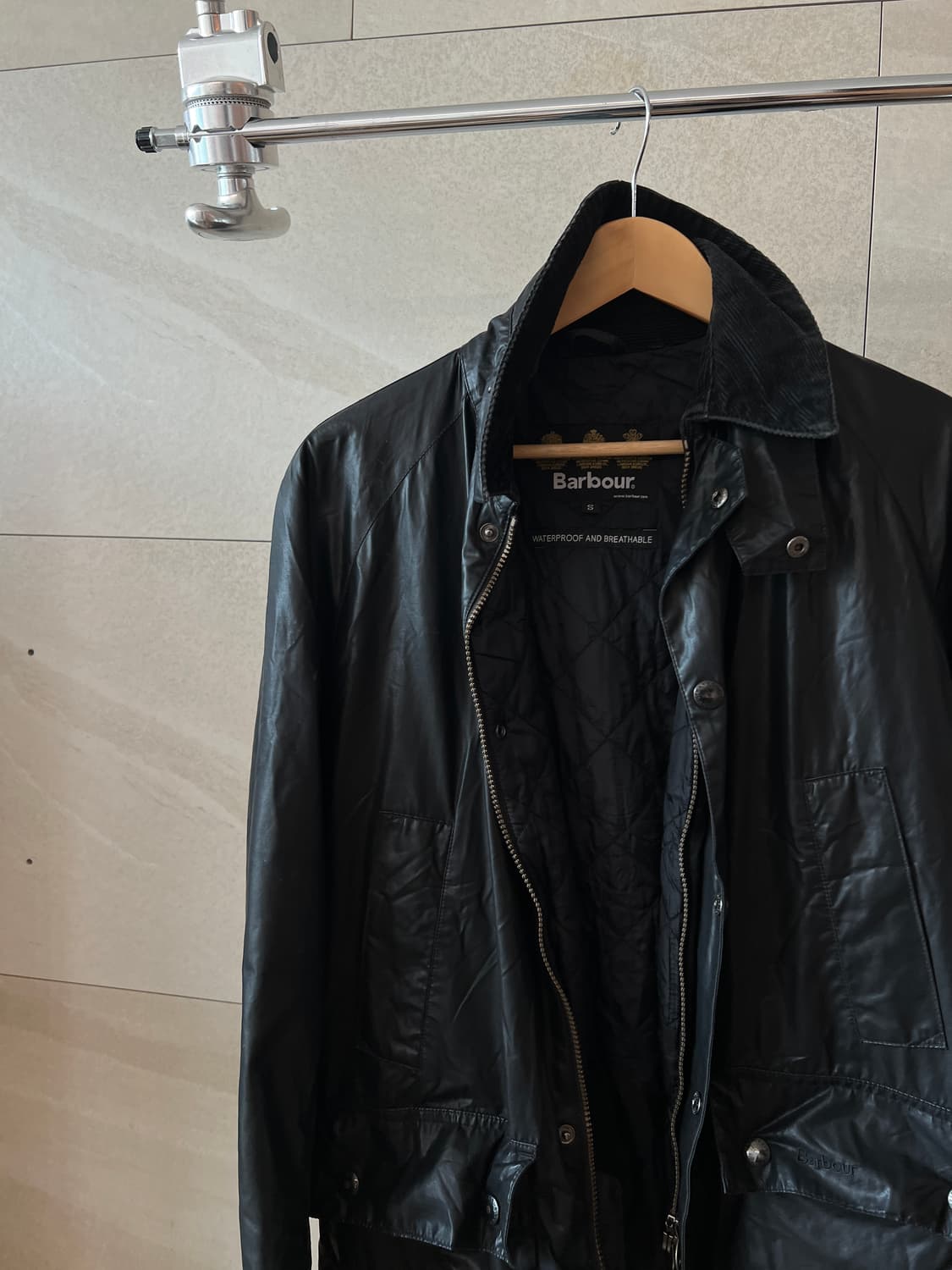 영국에서 산 빈티지 바버 자켓 상품이미지3