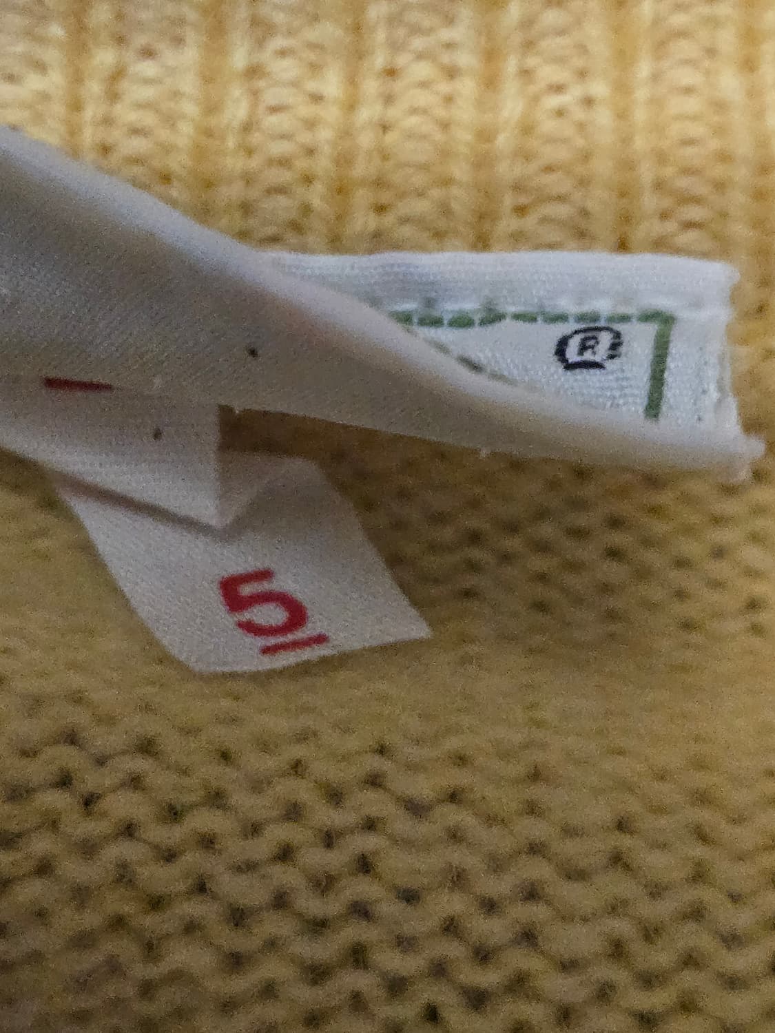 슈미즈 라코스테 재팬 울 100% 브이넥 니트 (Size 5) 상품이미지6