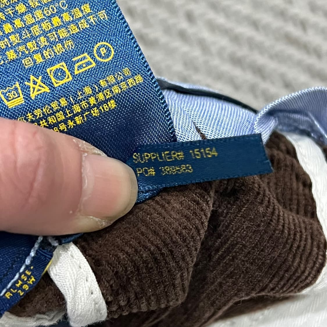 폴로 랄프로렌 코듀로이팬츠 s08733 상품이미지8