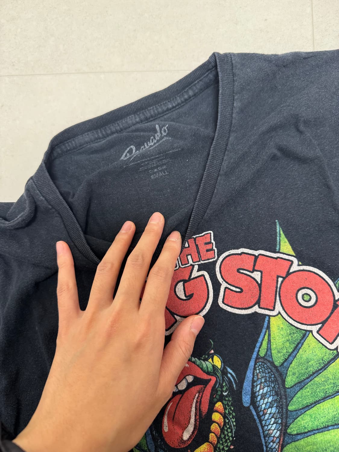 빈티지 롤링스톤스 밴드티 상품이미지3