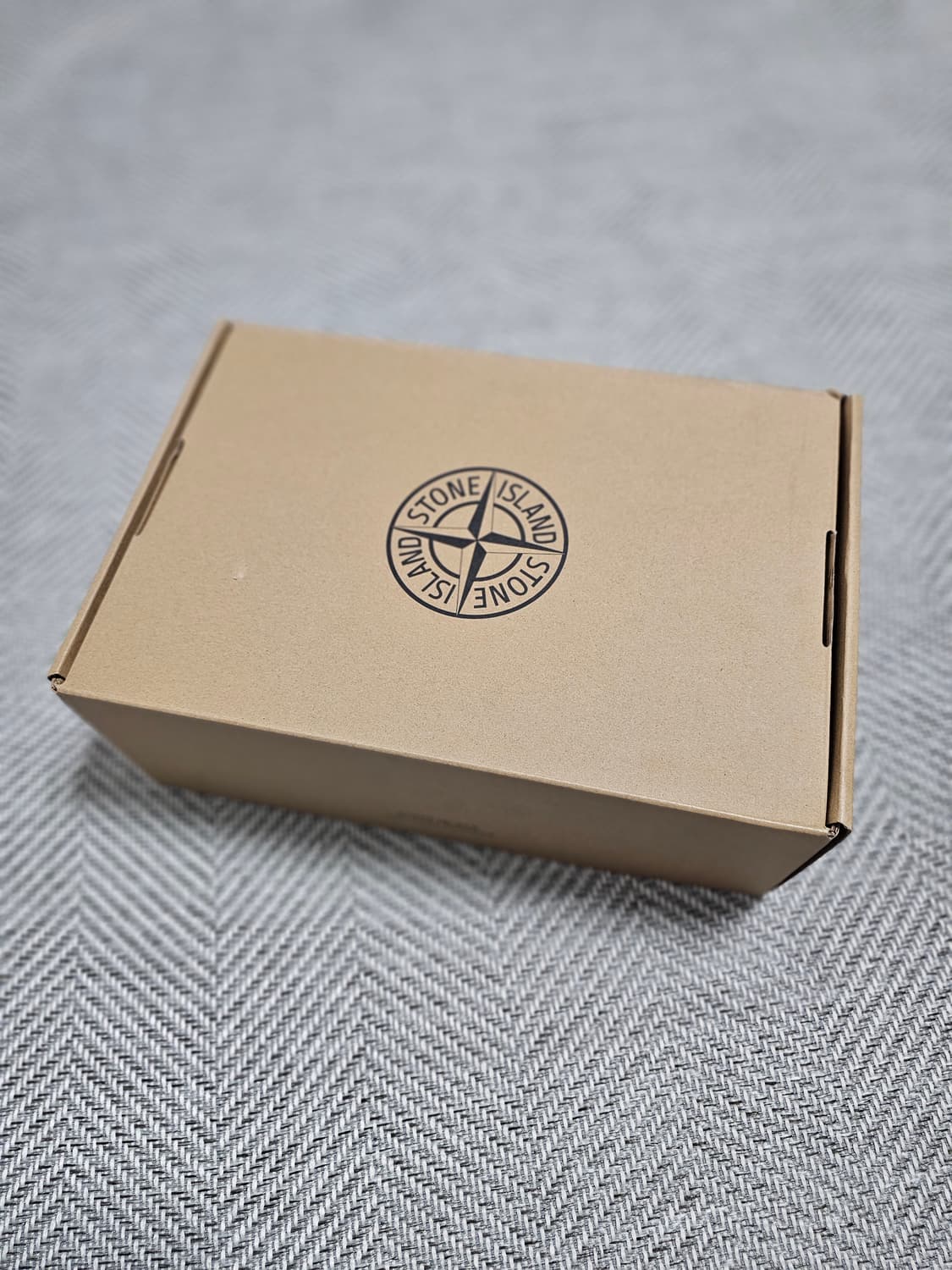 스톤 아일랜드 락 프린티드 레더 스웨이드 트림 캔버스 스니커즈(새 상품) 상품이미지9