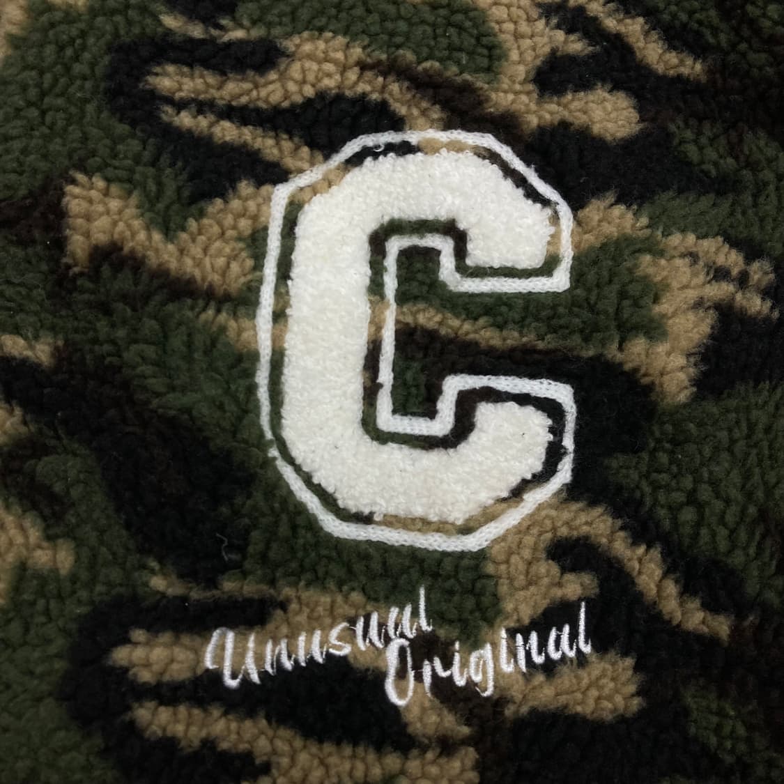 VTG 카모플라쥬 카키 컬러 리버시블 자켓 상품이미지3