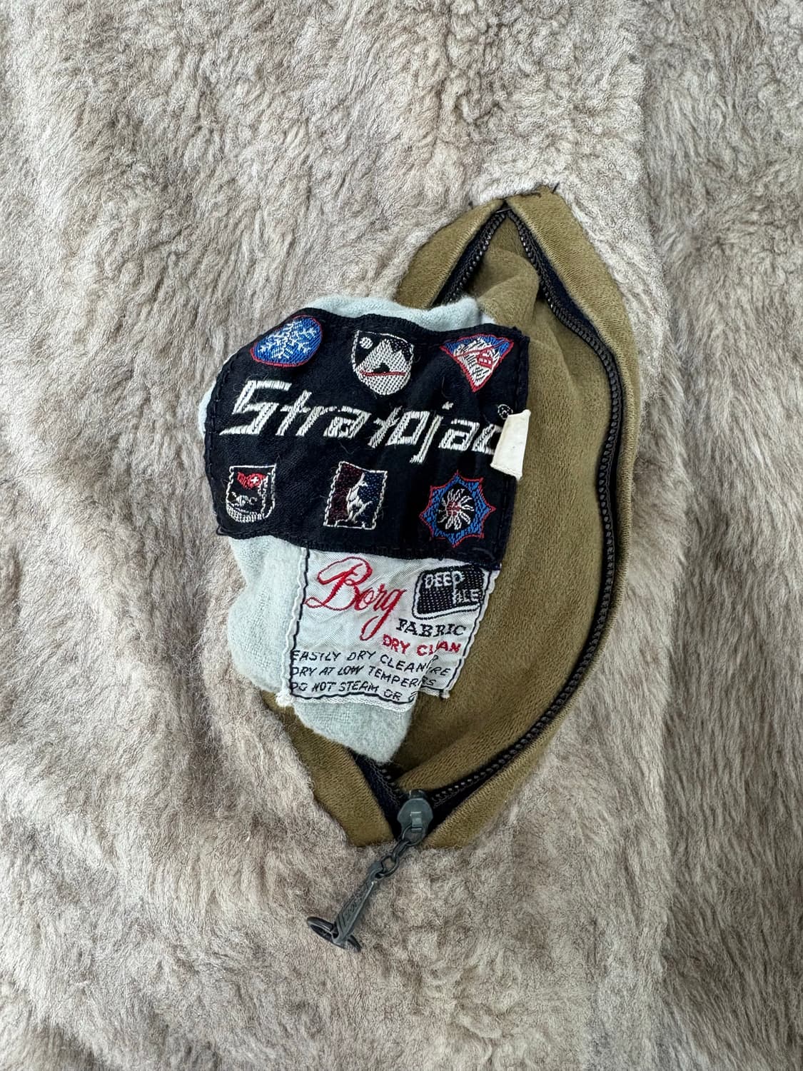 50-60's Stratojac Deep Pile Reversible  상품이미지6