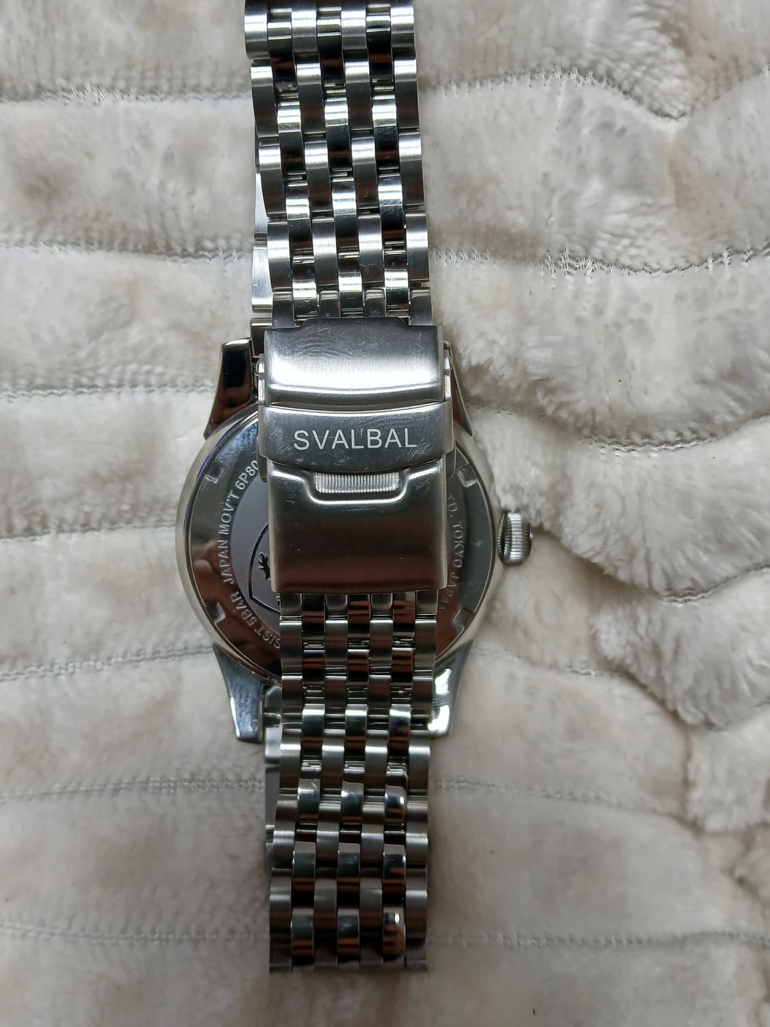 스발바르 문페이즈 쿼츠시계입니다. 상품이미지5