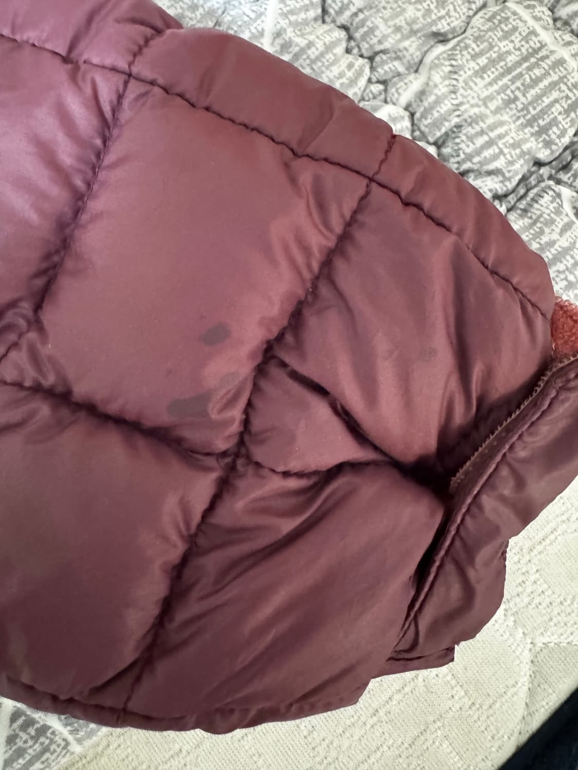 몽벨 와인색 경량패딩 L 상품이미지10