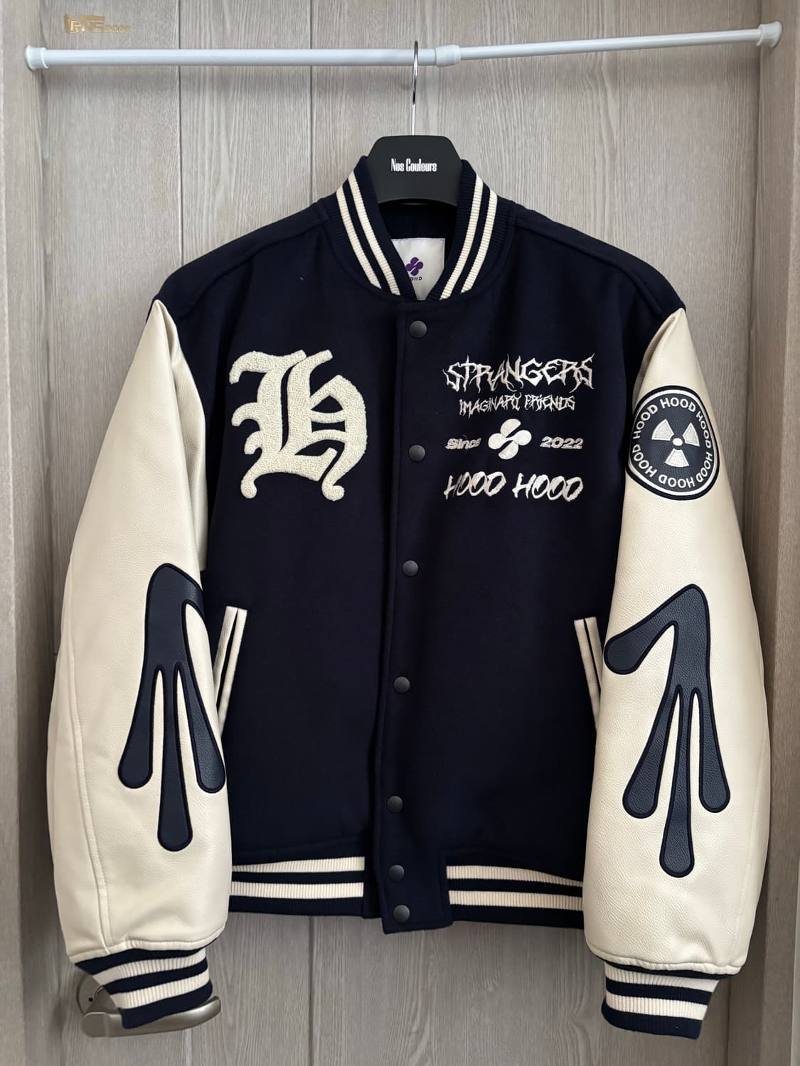 후드후드 에일리언 바시티 상품이미지1