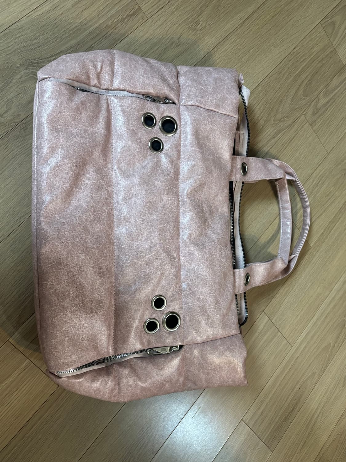 COOLSIDEOFTHEPILLOW MY EYELET TRAVEL BAG 상품이미지2