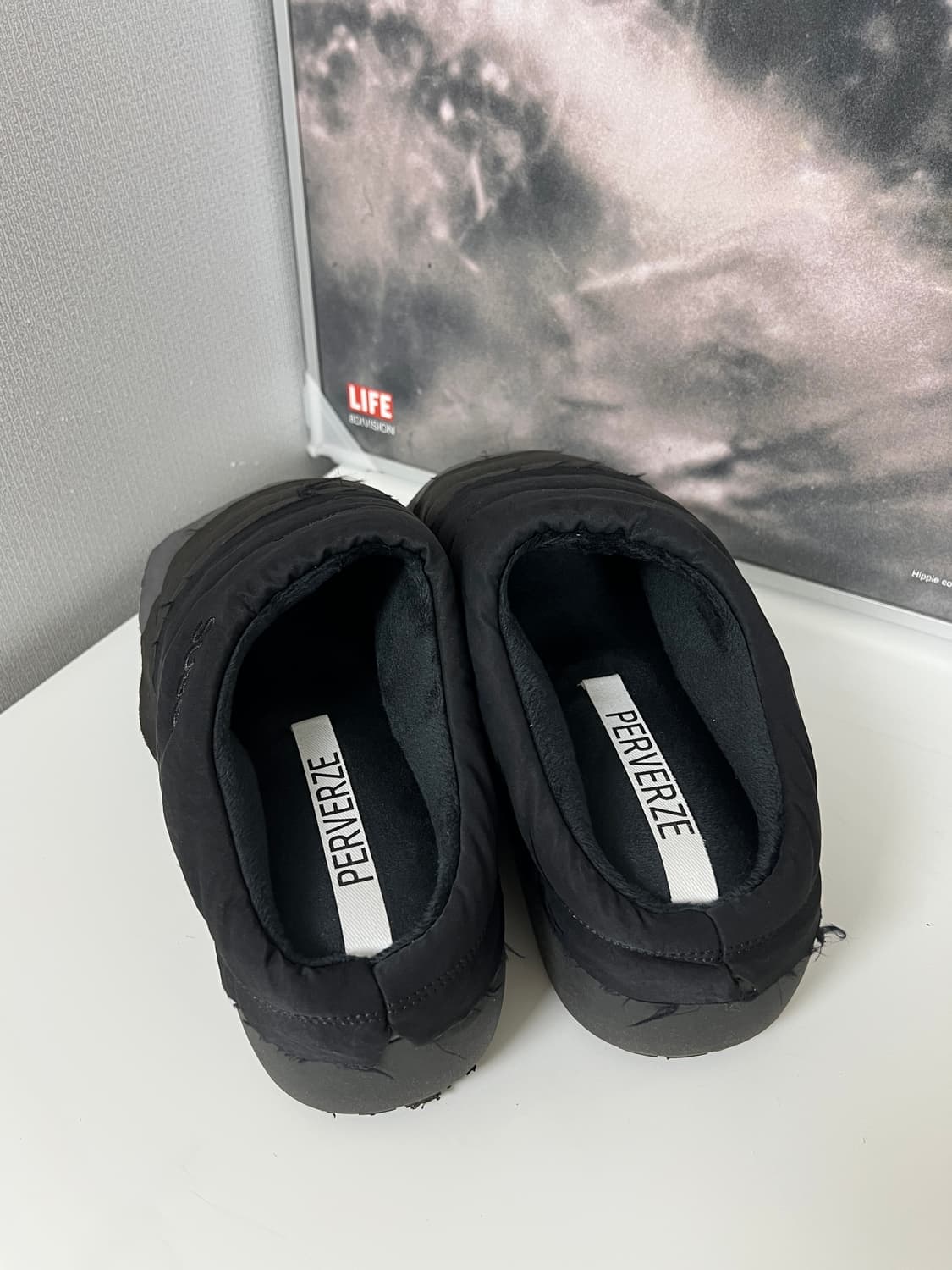 PERVERZE SUBU Step Winter Sandal Black 상품이미지4