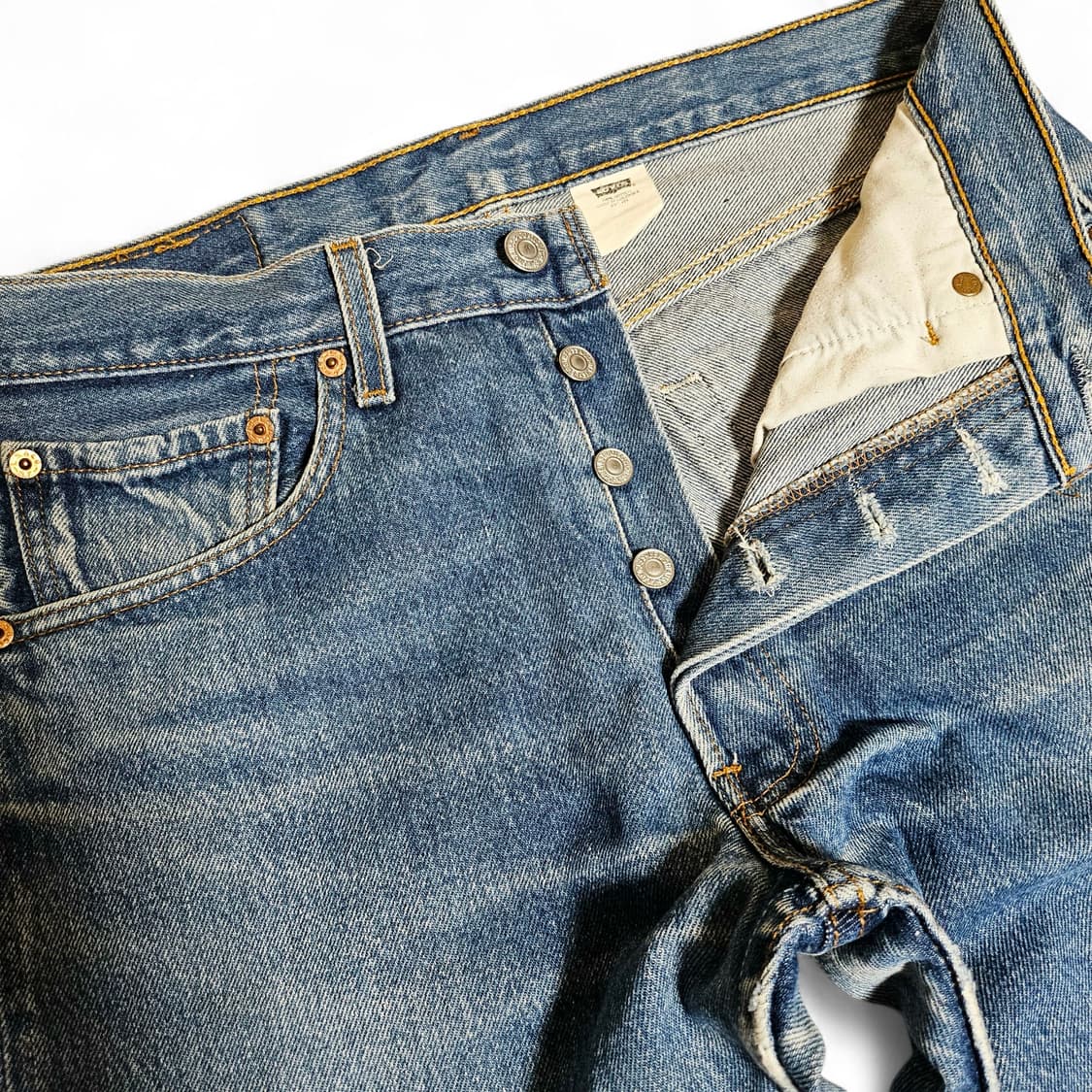 [31][리바이스]00's 501®오리지널 스트레이트핏 굿페이딩 상품이미지4