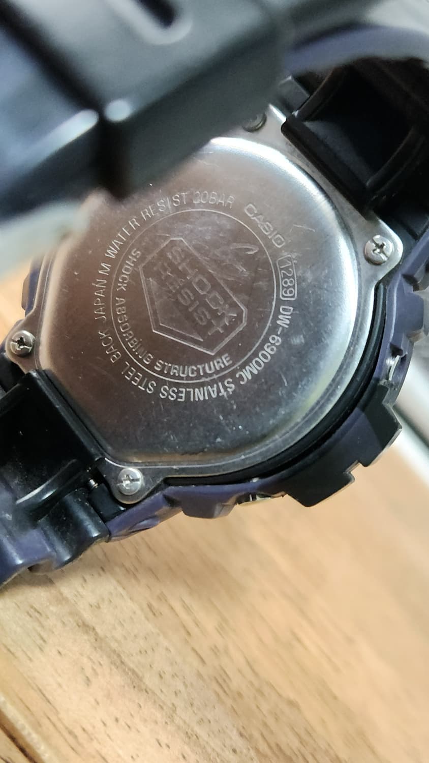 # 카시오 지샥 6900mc 일본판 독개구리 스피드 시계 급처 상품이미지6