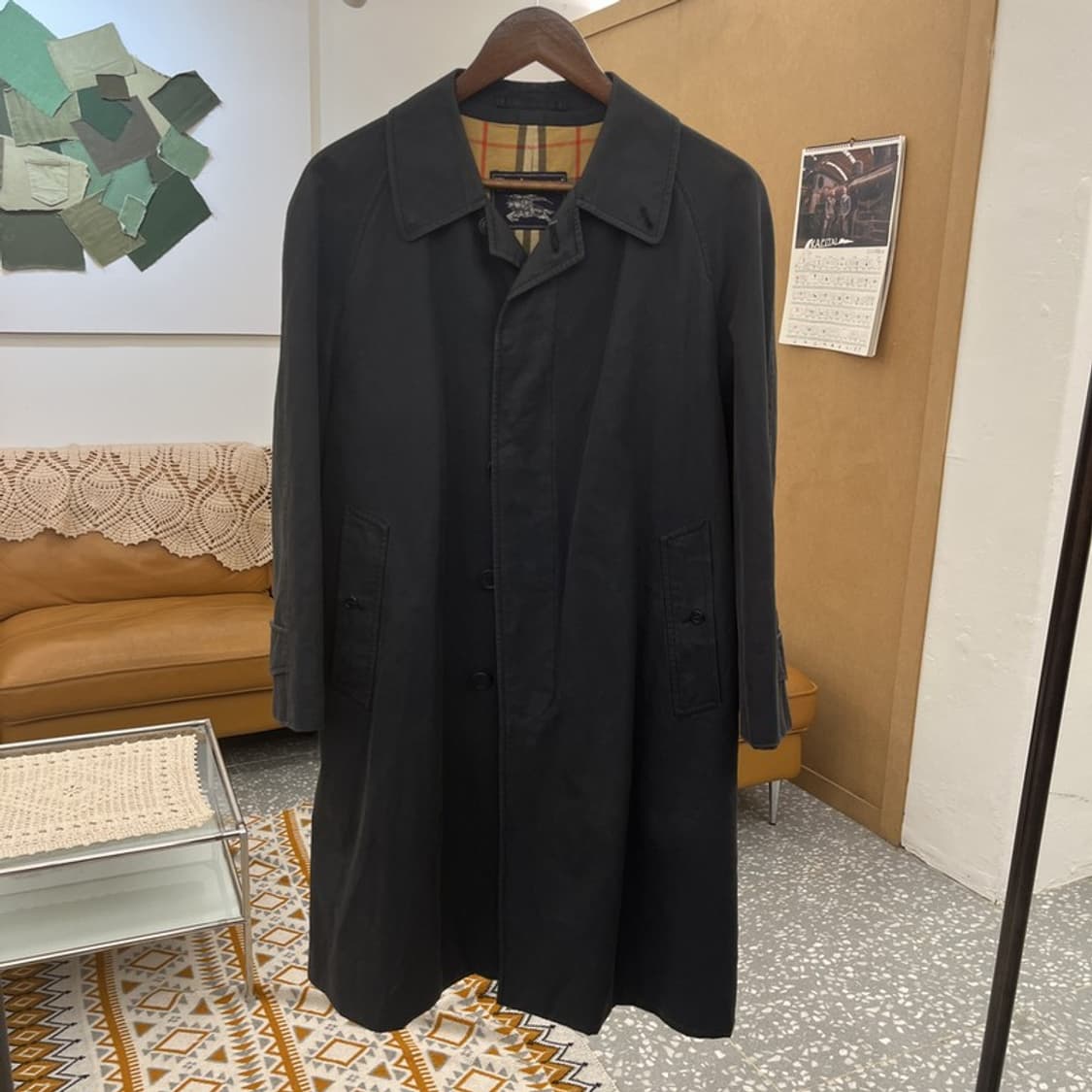 버버리 모던 캐주얼 시크 래글러 미디 트렌치 코트 S C10578 상품이미지3