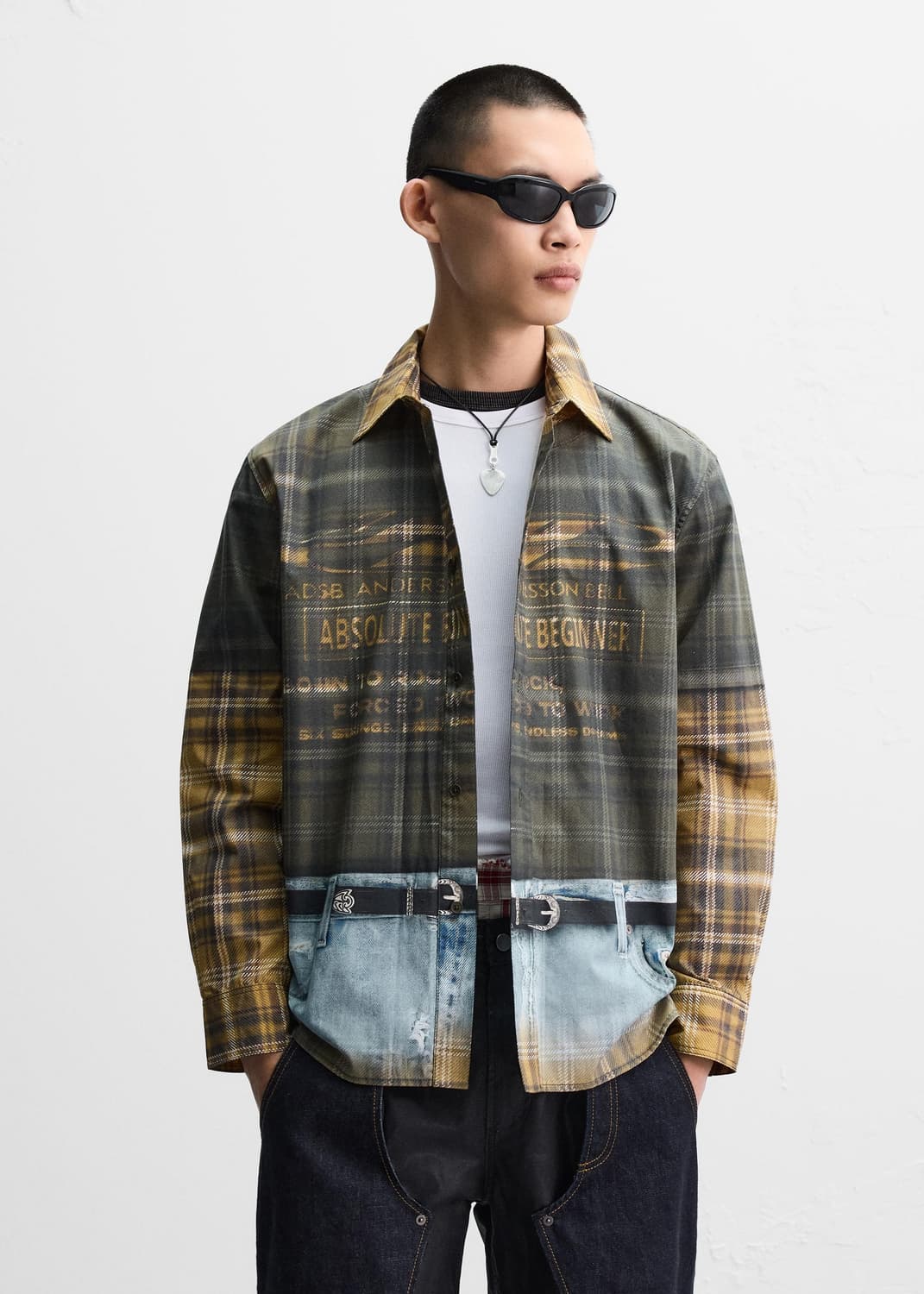 [M] 자라 앤더슨벨 트롱프뢰유 셔츠 상품이미지1