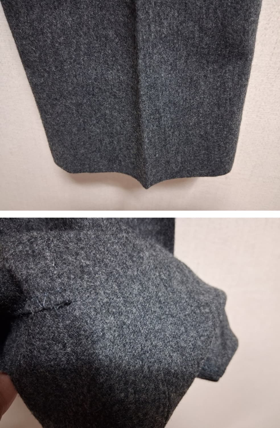 일본빈티지 랄프로렌 챕스 CHAPS RALPH LAUREN 투턱 모직팬츠 상품이미지5