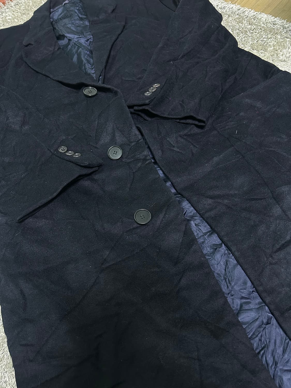 이태리제 캐시미어 100프로코트 사이즈 105 상품이미지2