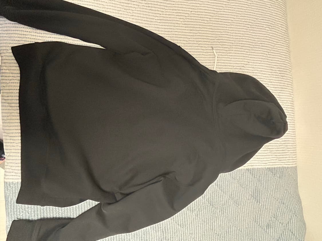 메종키츠네 칠랙스 폭스 패치 후드집업 블랙 상품이미지2