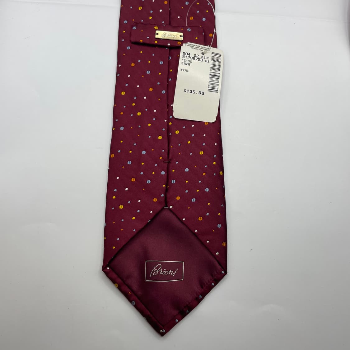 빈티지 패턴 넥타이 미사용 상품이미지2