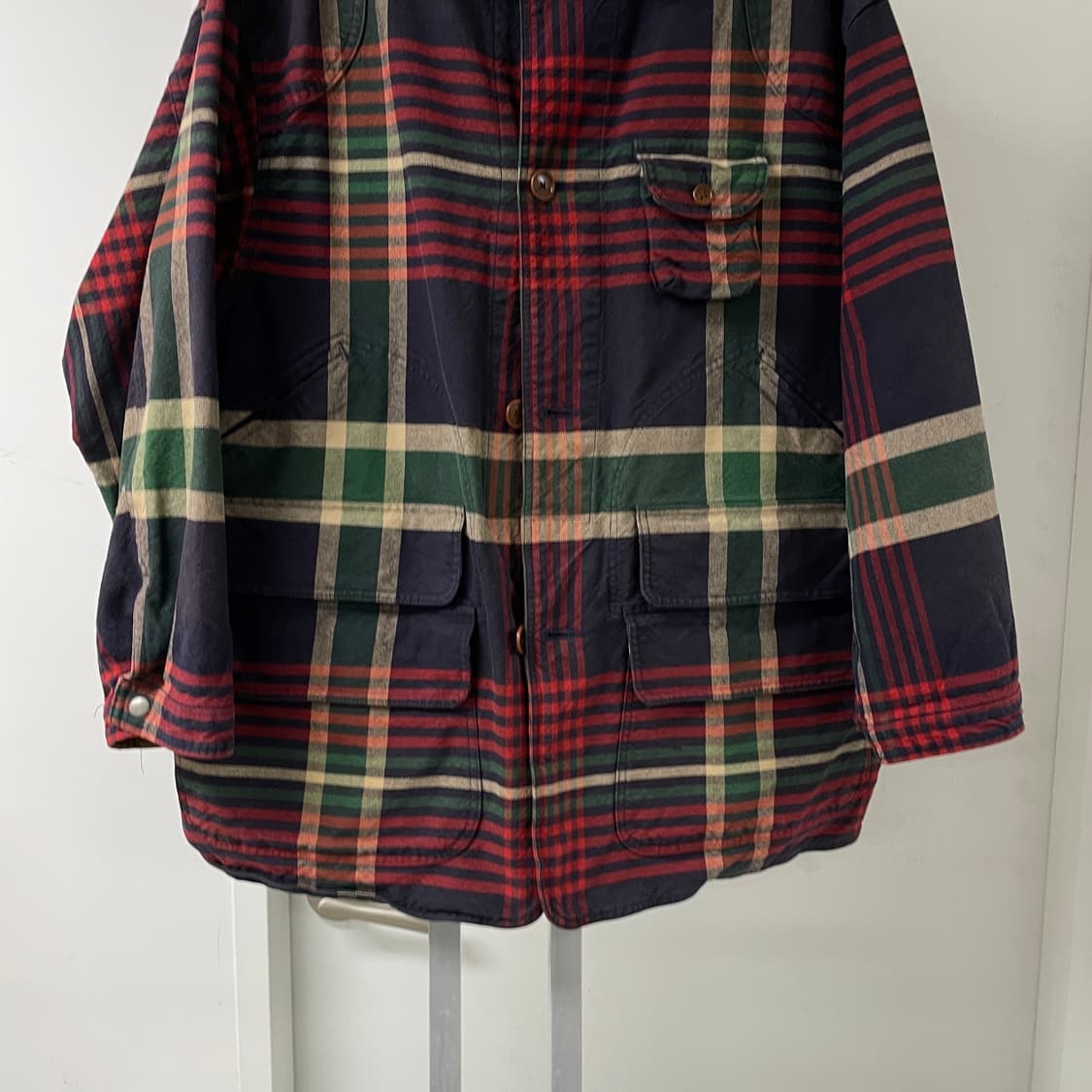 폴로 랄프로렌 체크 헌팅 자켓 L 상품이미지3