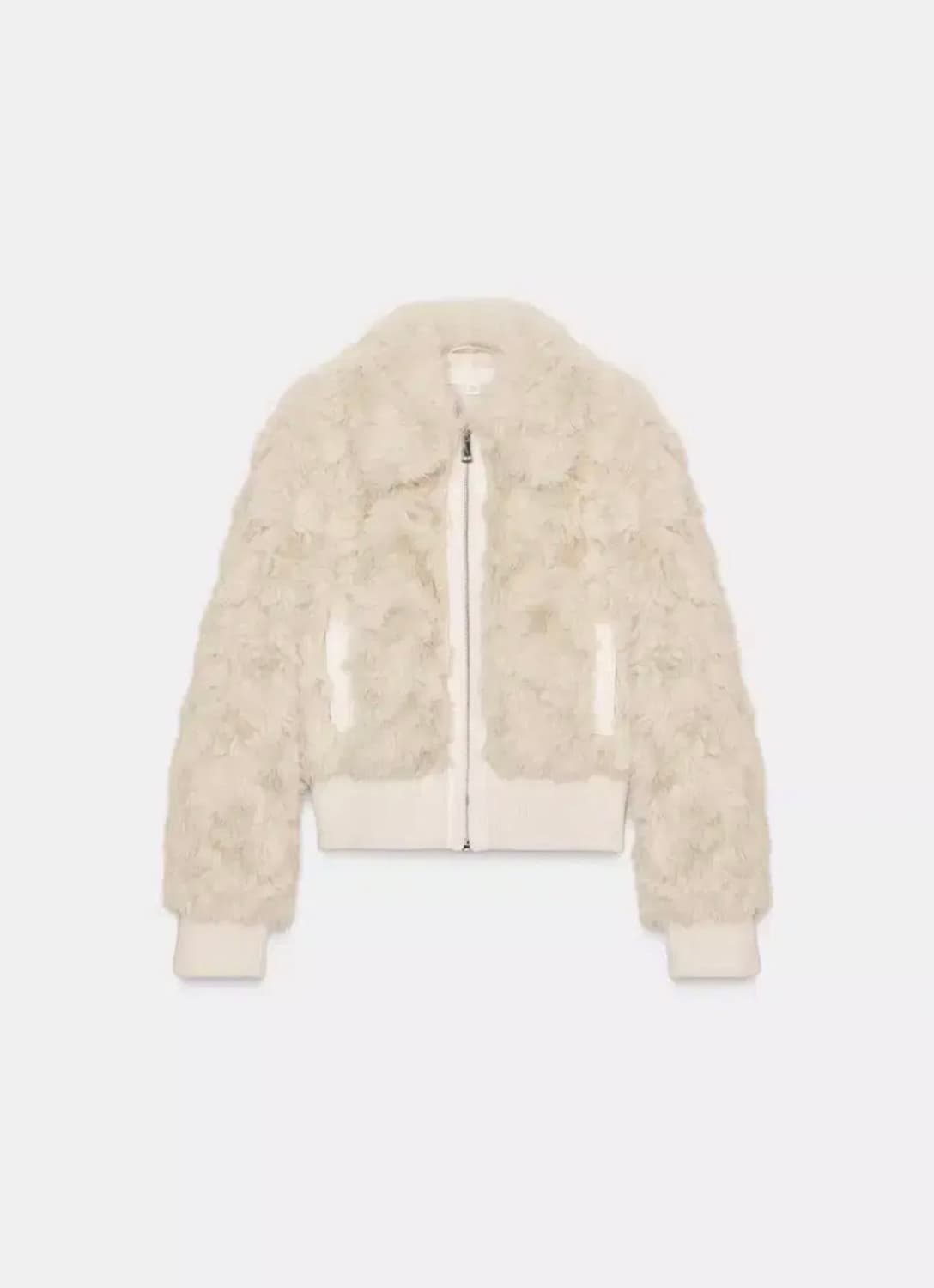 자라 페이크퍼 봄버자켓 퍼자켓 쓰리타임즈더바넷오데스 상품이미지2