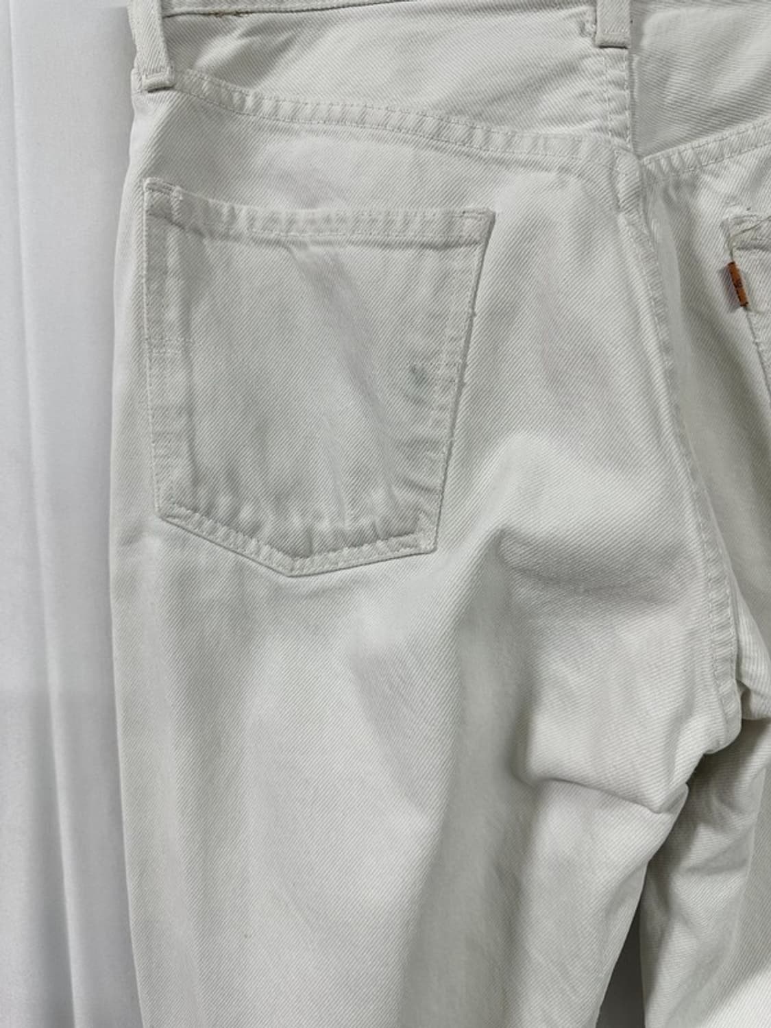 [32L34] LEVI'S 리바이스618 90s uk 크림진 오렌지탭 상품이미지4