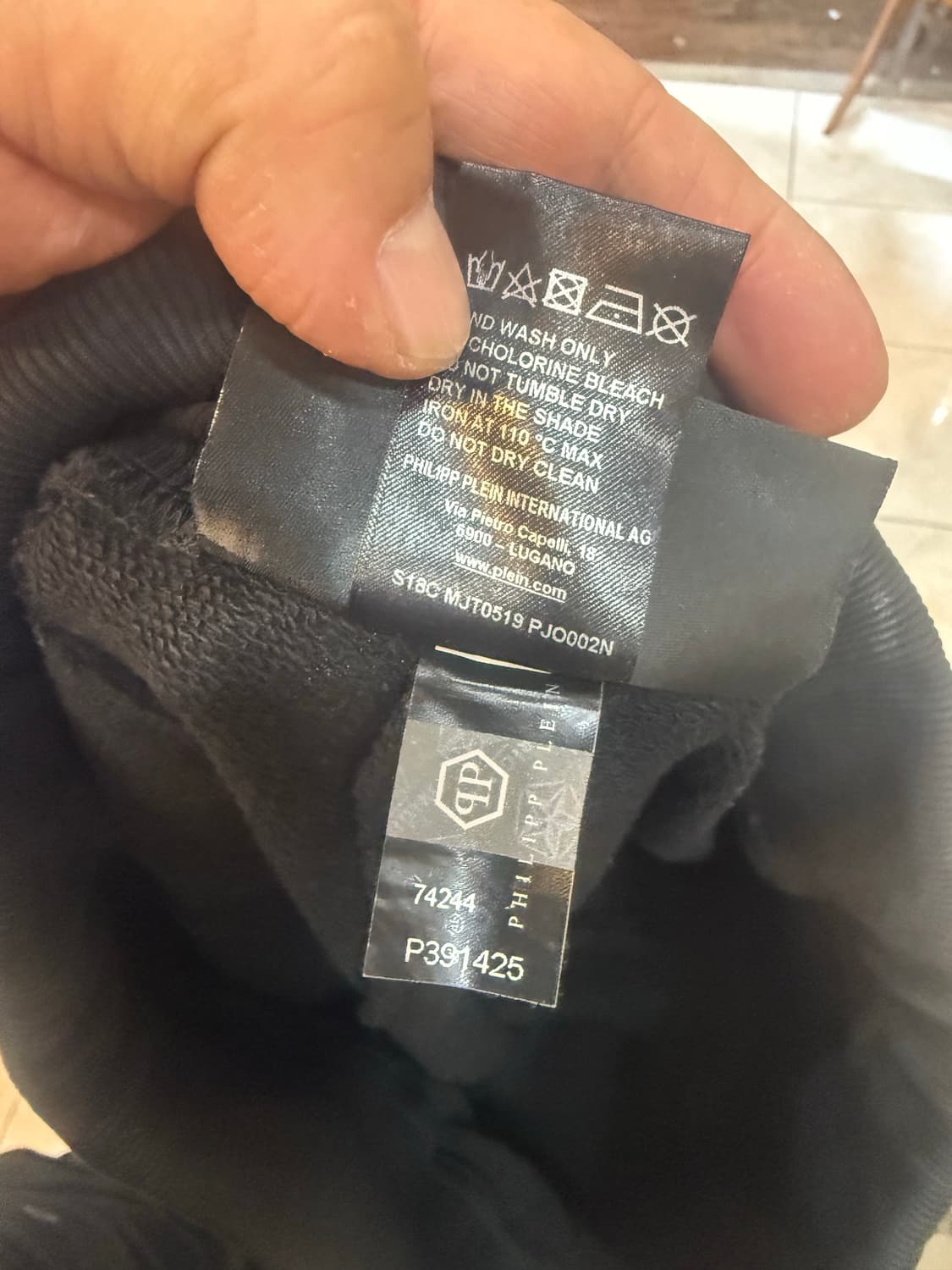 32 정품 필립플레인 스컬 프린트 조거팬츠 팝니다 상품이미지4