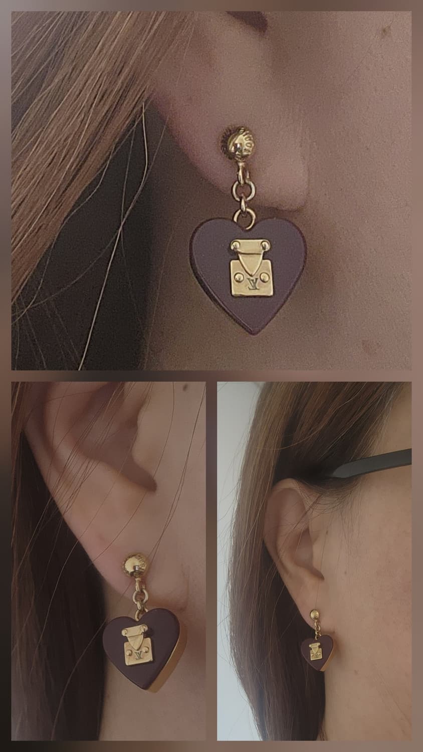 루이비통 락미 하트 귀걸이 상품이미지9