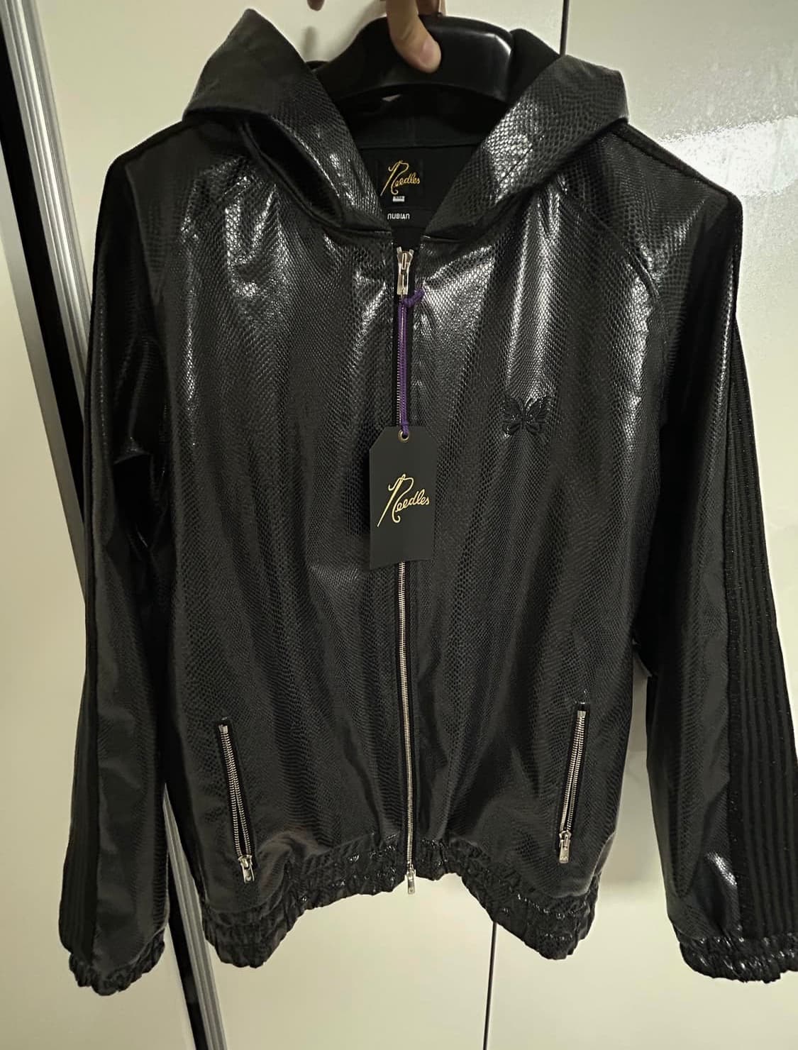 needles x nubian 별주 트랙 후드집업 상품이미지1