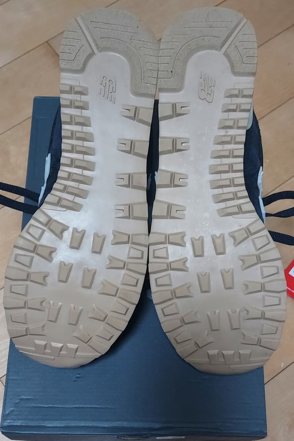 (280)뉴발란스 X 렉토 574 페이디드 네이비  상품이미지5