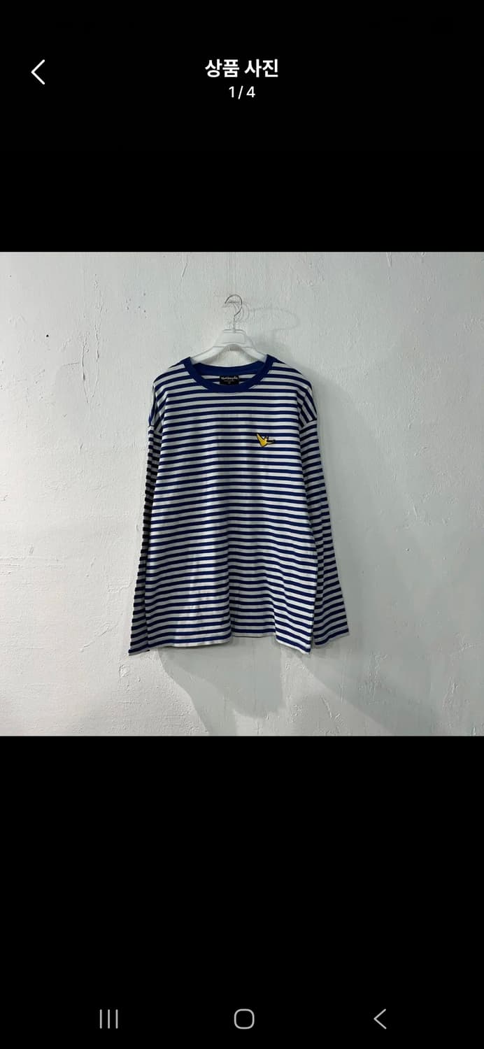 (마지막특가) 마크곤잘레스 스트라이프 긴팔티 m 상품이미지1