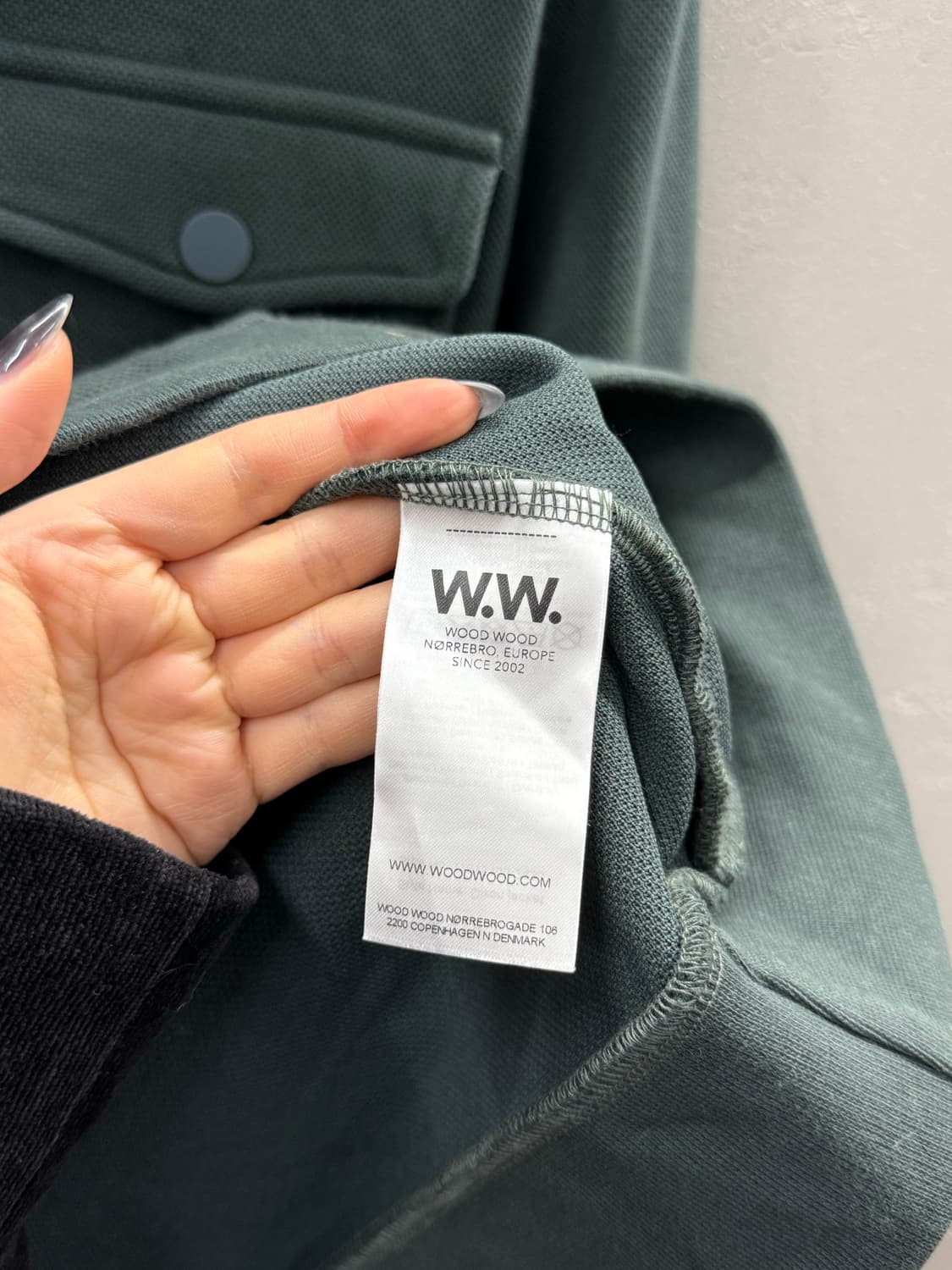 WOODWOOD 우드우드 그린 집업 자켓 XL 상품이미지4