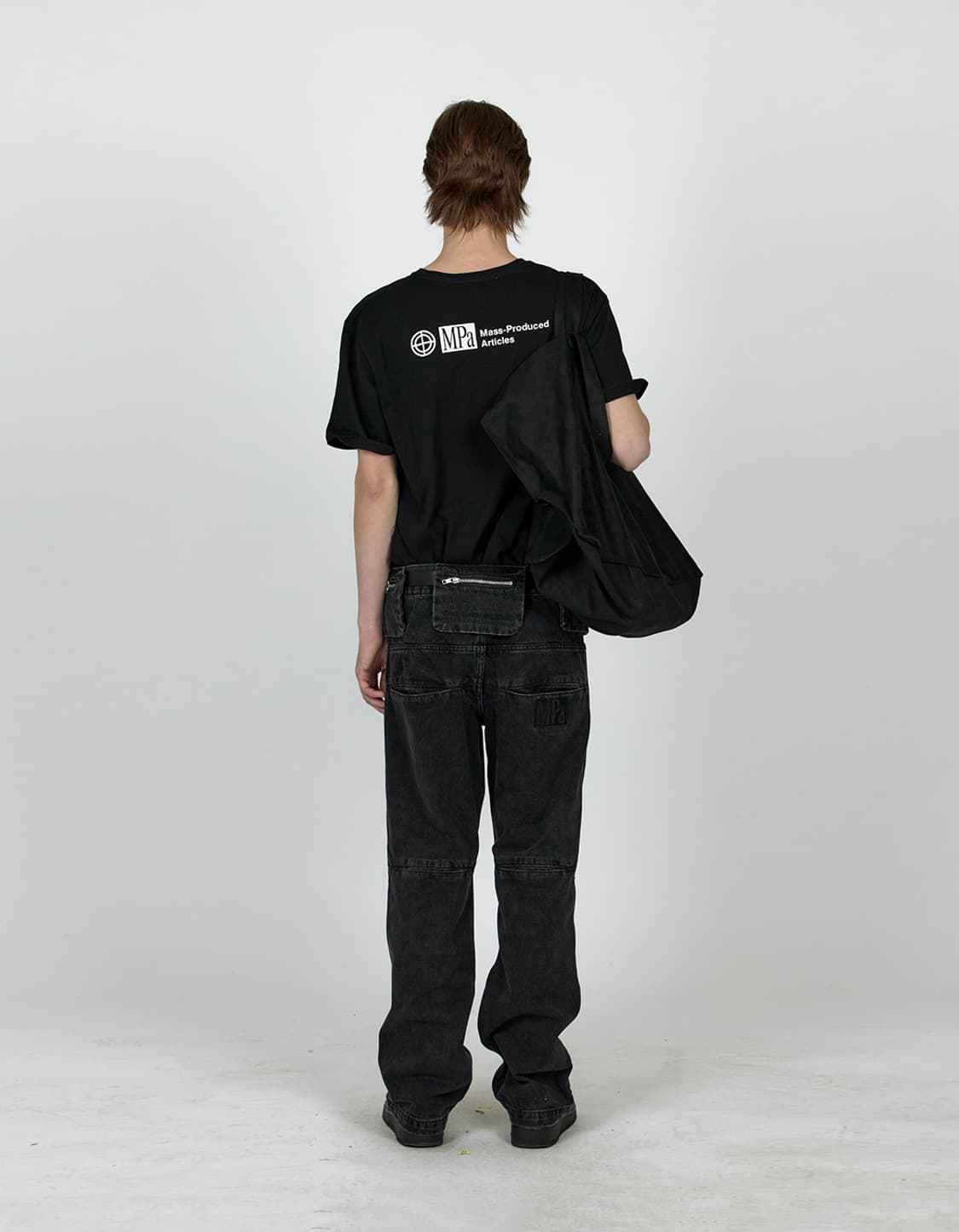 Mpa Suede Big Bag - Black 상품이미지2