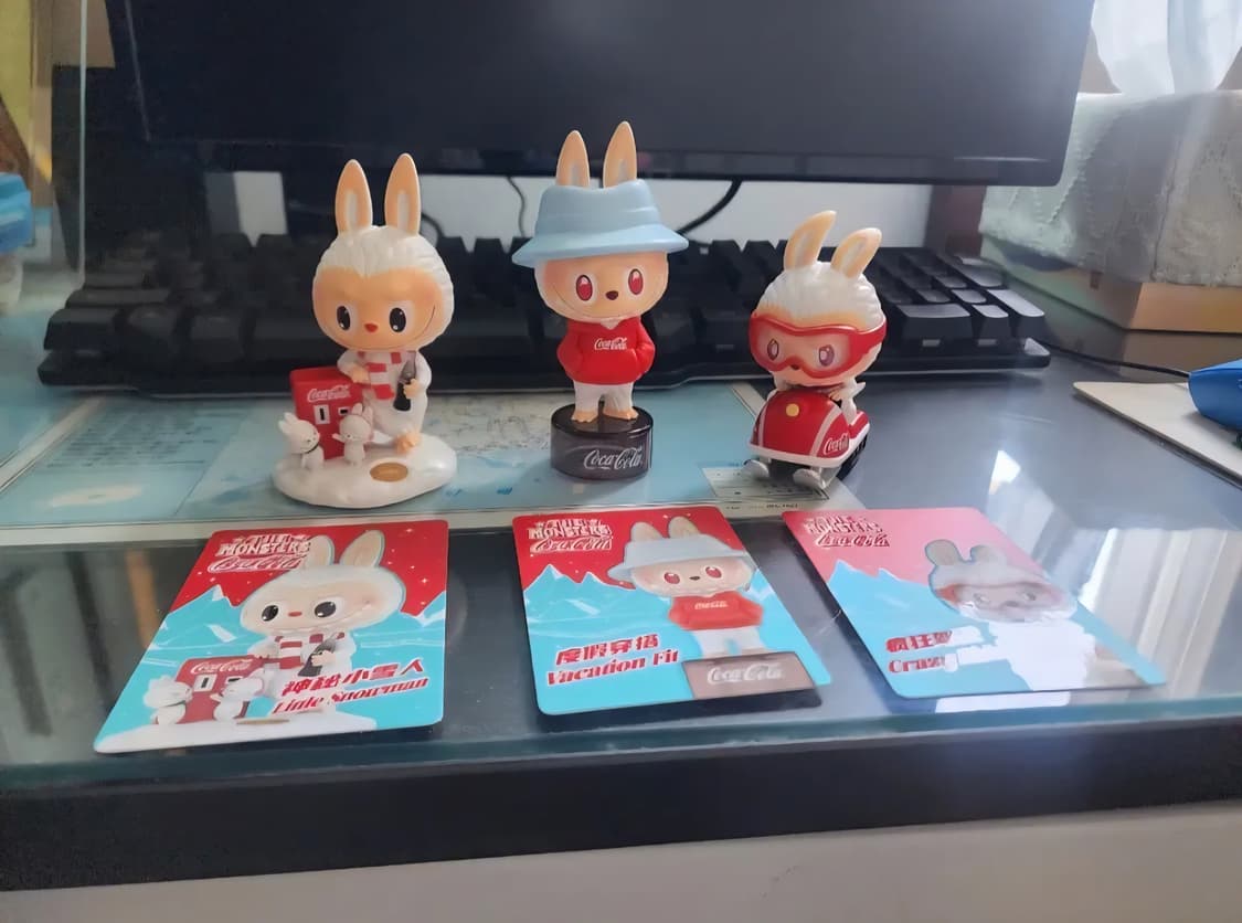 팝마트 라부부 코카콜라 시리즈 3종 상품이미지1