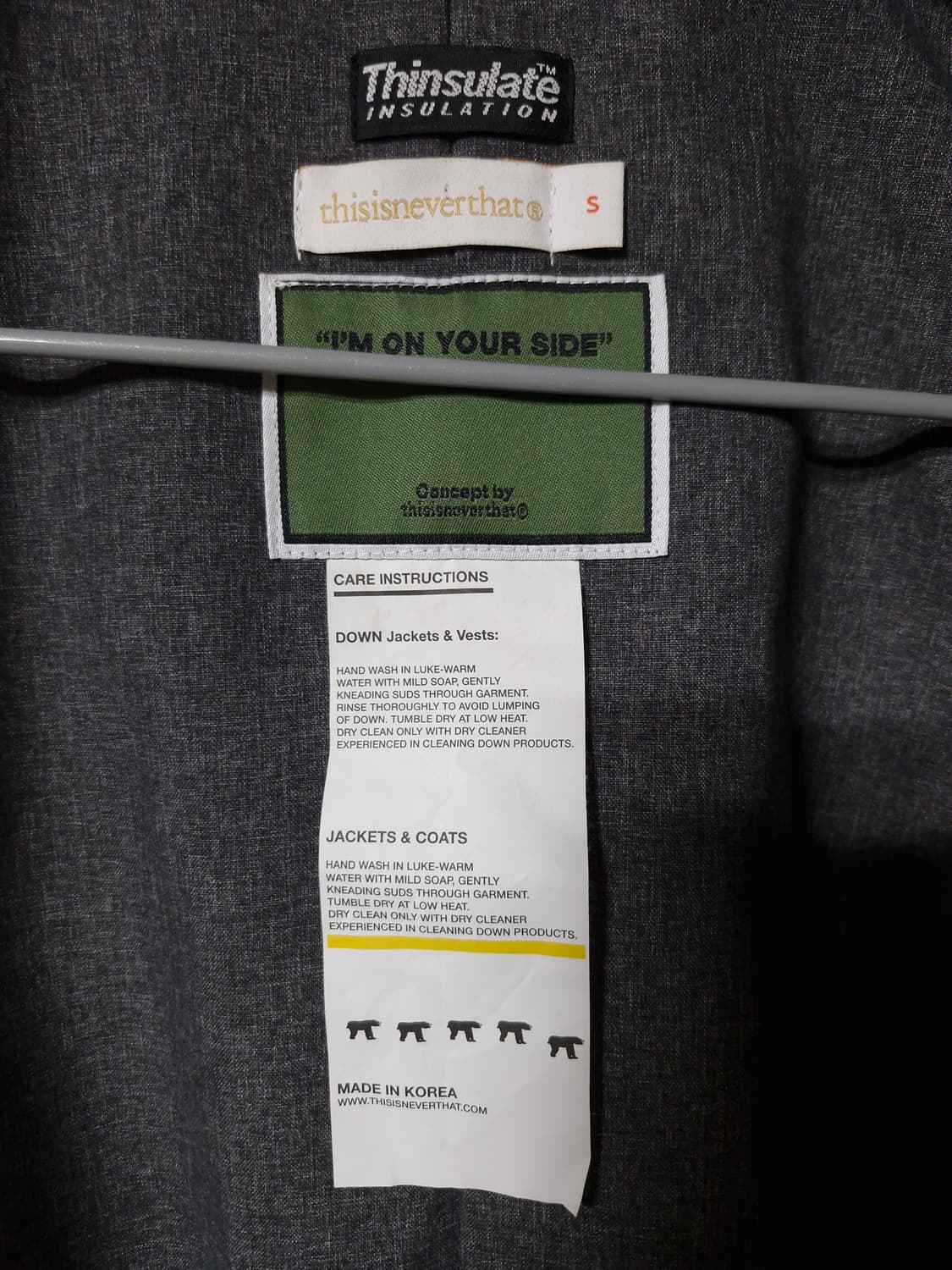 디스이즈네버댓 빈티지 신슐레이트  야상 파카 상품이미지8