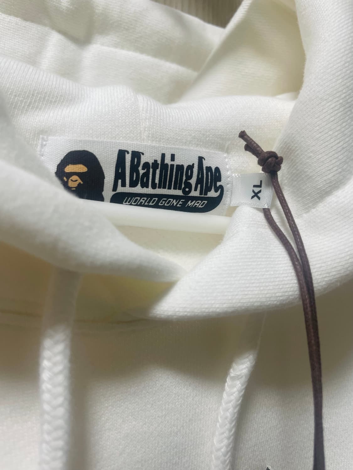 급처}베이프 기모후드 새상품 상품이미지3