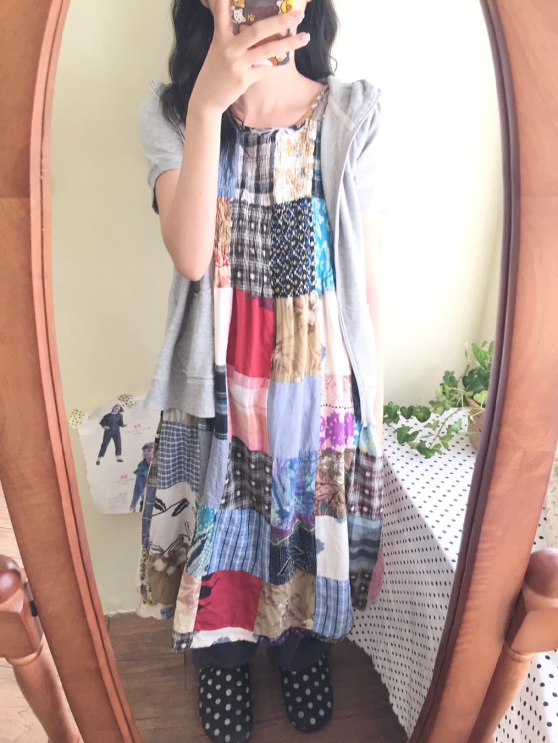빈티지 패치 자수 원피스👗 상품이미지2