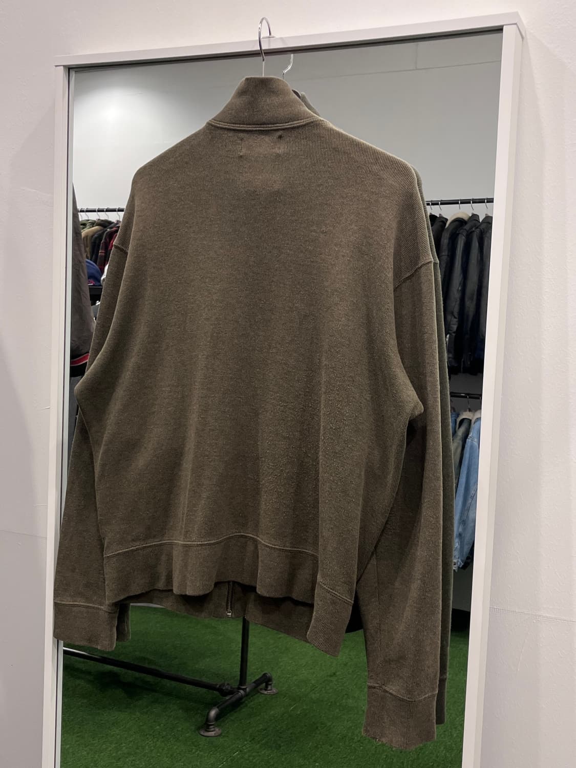 Polo RL 폴로 랄프로렌 니트 집업 (Olive) 상품이미지8