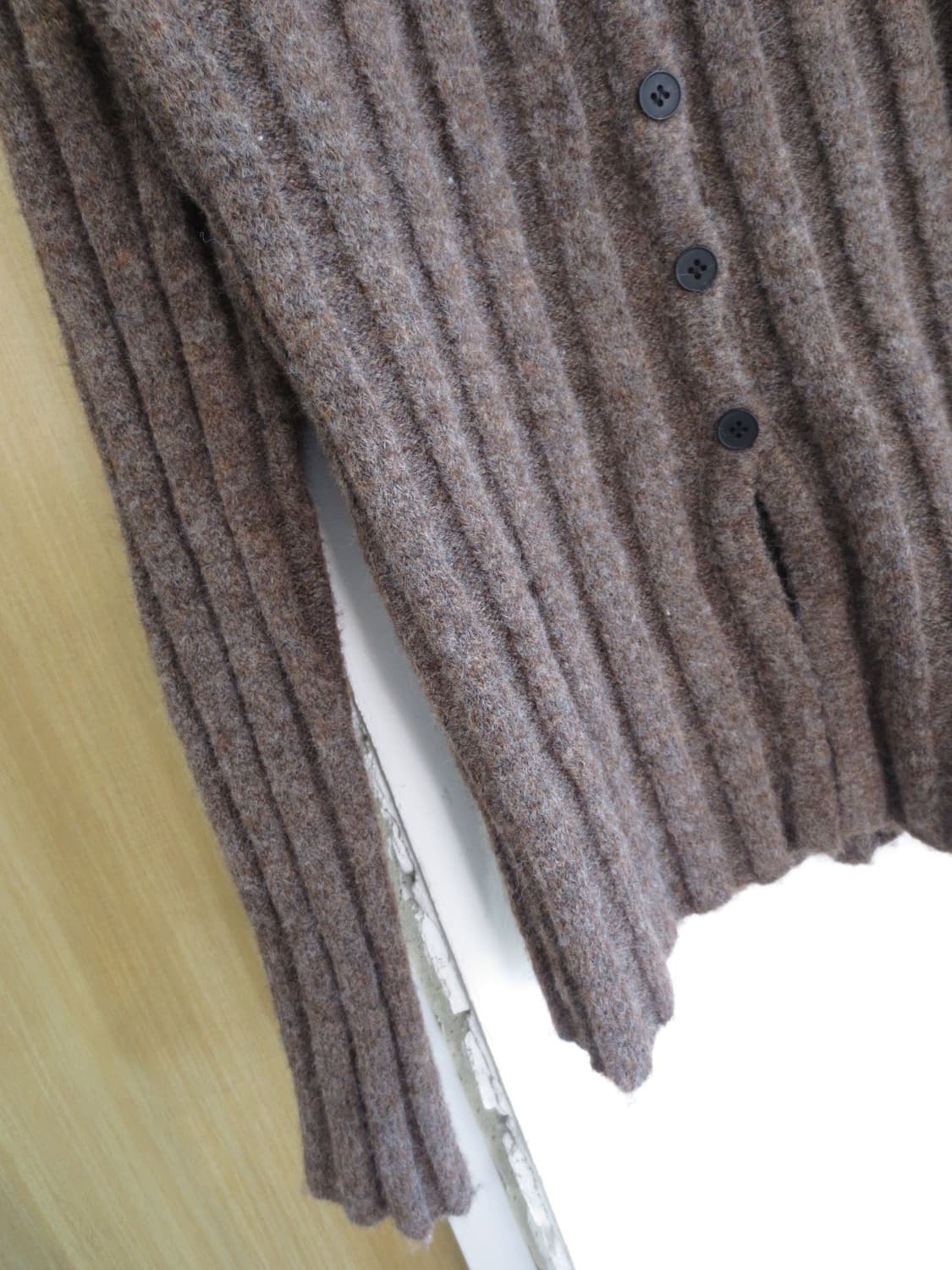 vintage brown cardigan 상품이미지7