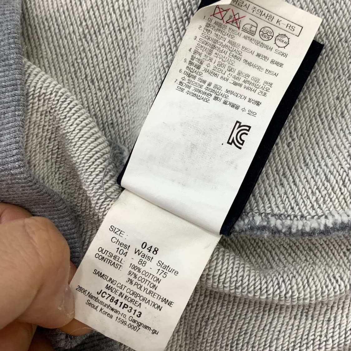 48(105) Juun.J 준지 17시즌 맨투맨  상품이미지8