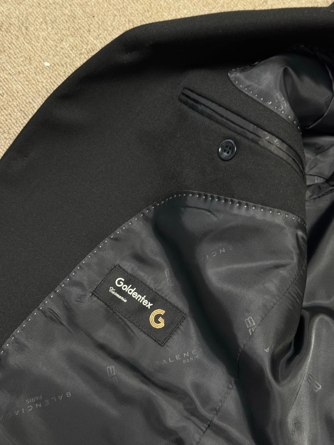 발렌시아가 테일러링 쓰리버튼 자켓 100사이즈 상품이미지6