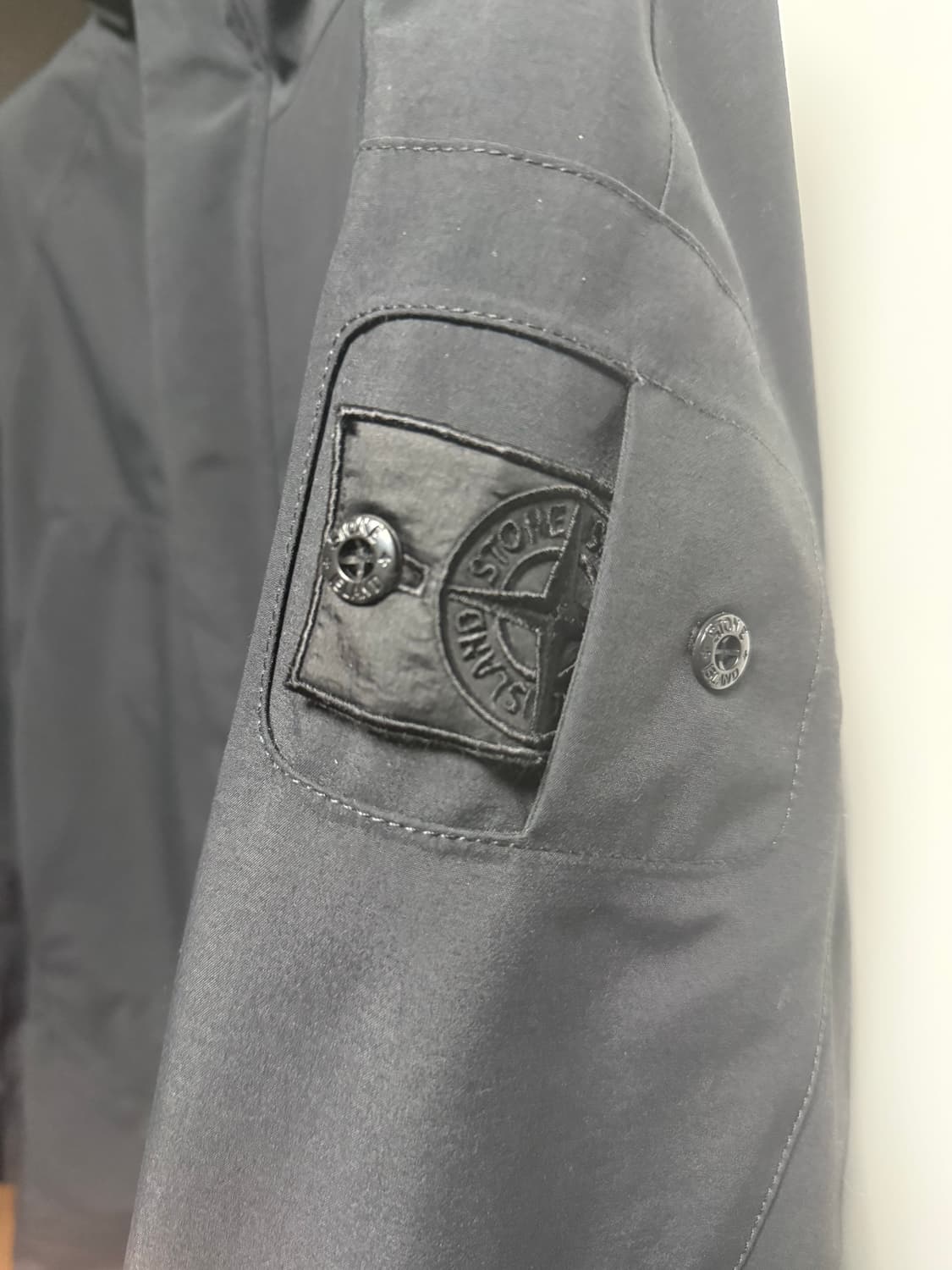 스톤아일랜드 쉐도우 프로젝트 고어텍스 오파크 나일론 자켓 블랙 L 상품이미지2