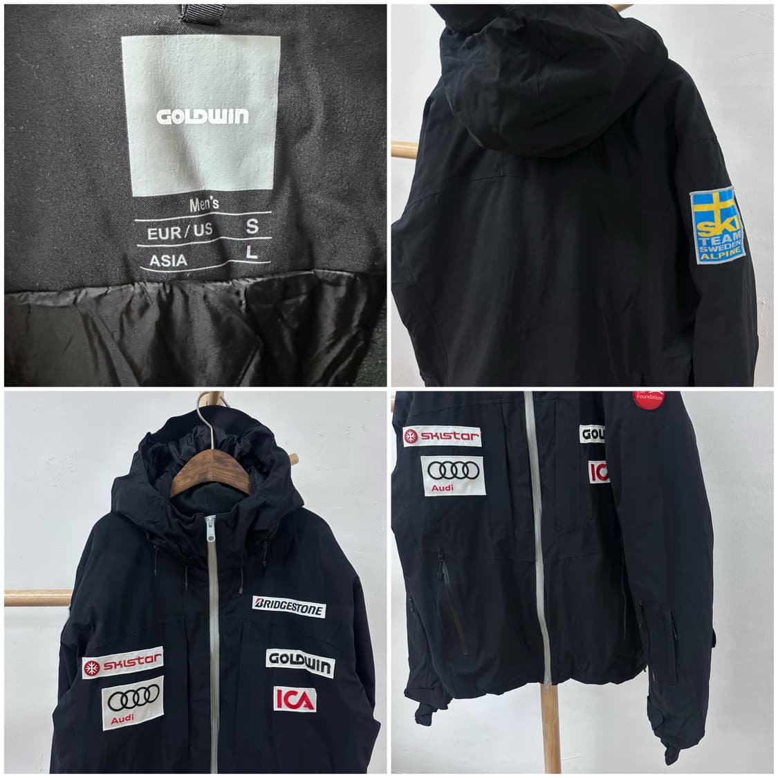 골드윈 알파인팅 상하의 세트 스키복 EUR/US(S) J28 상품이미지4