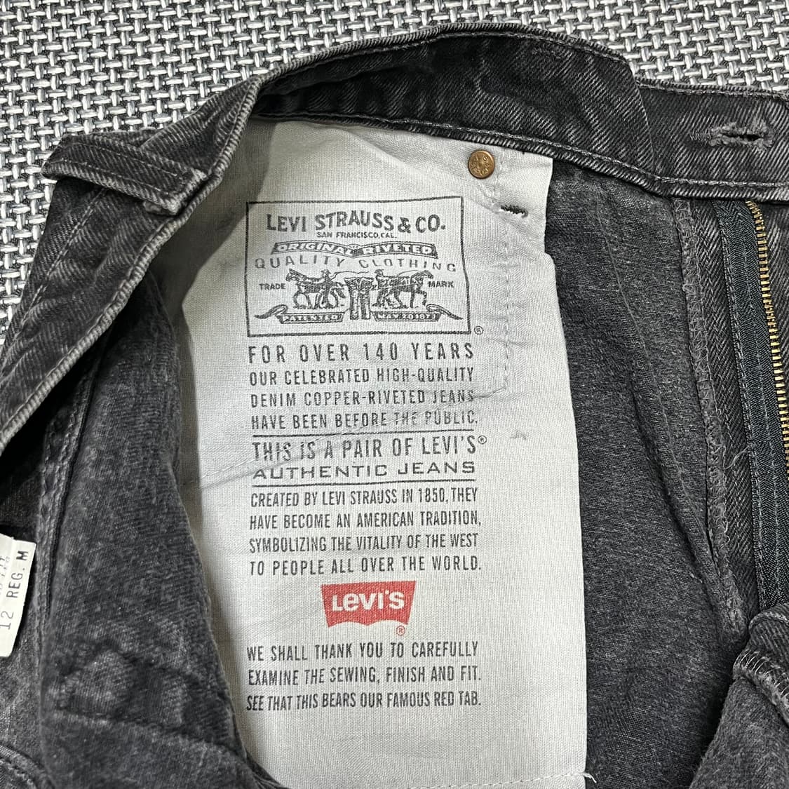 빈티지 리바이스 90s USA 빈티지 리바이스 550 데님 팬츠 (30) 상품이미지7