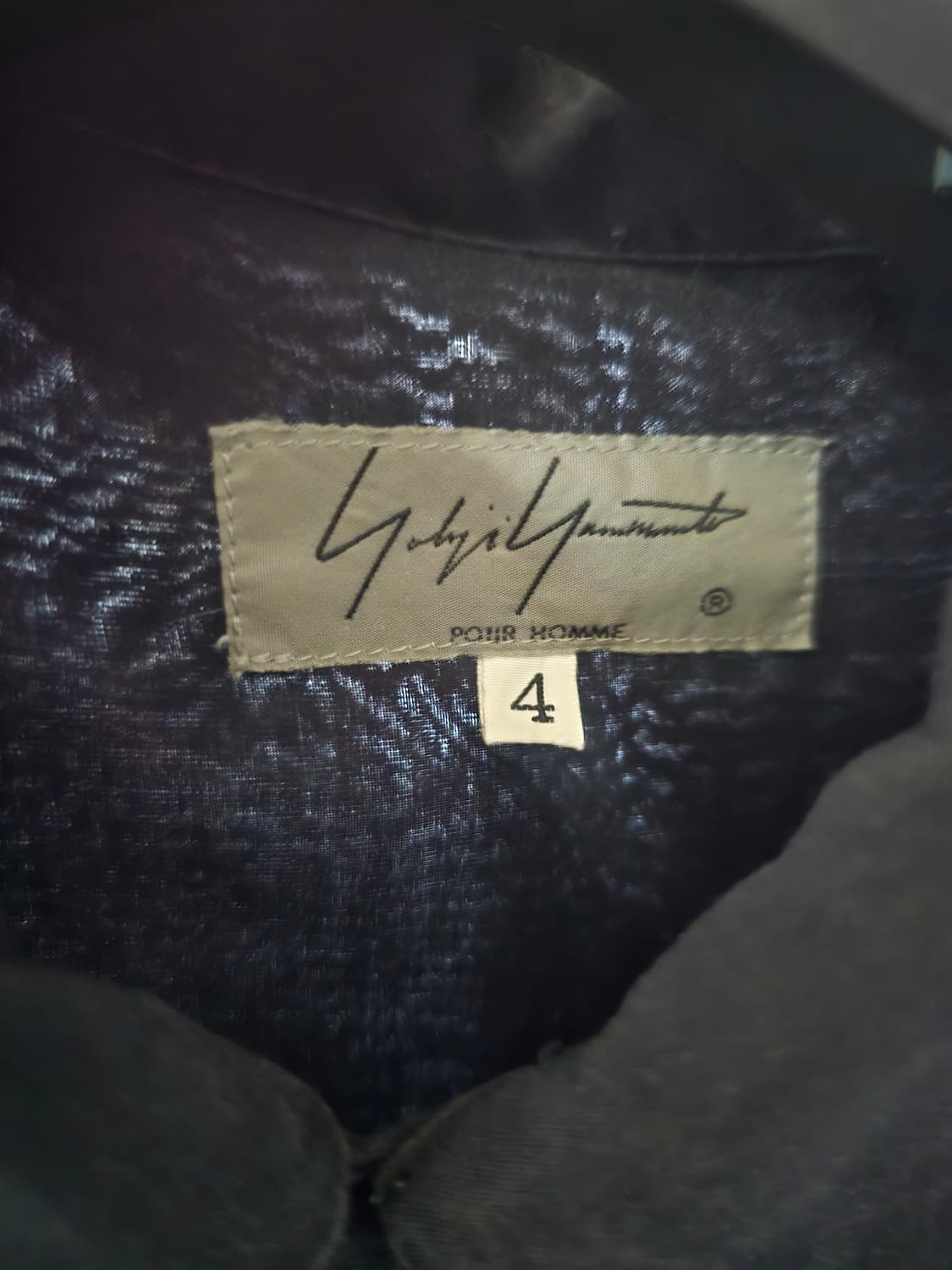 요지야마모토 푸르옴므 19ss 텐셀 롱셔츠 4사이즈 상품이미지3