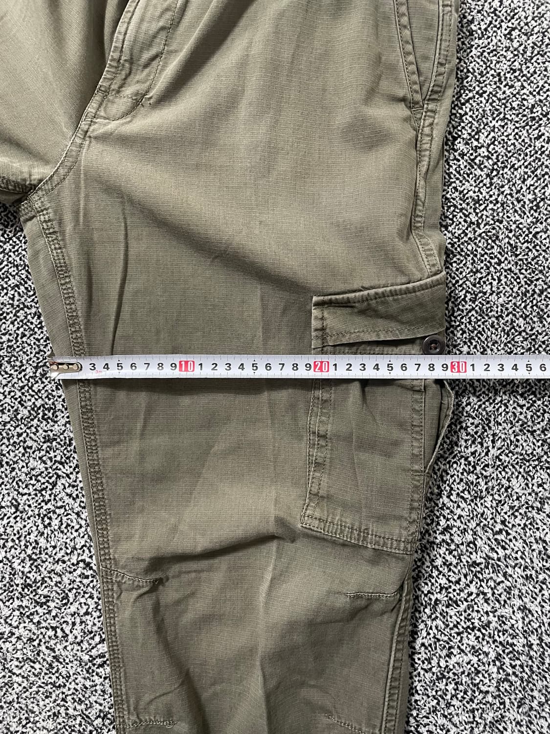 빈티지9. 노스페이스 카고팬츠 워크팬츠 카키 코튼팬츠 면바지 상품이미지6