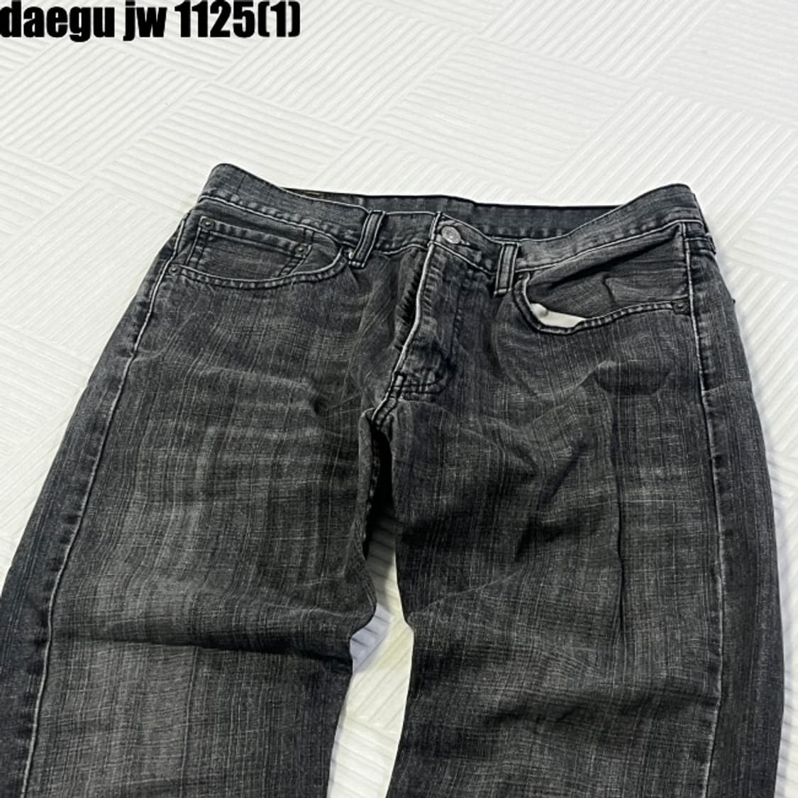 리바이스 505 흑청 데님팬츠 상품이미지2