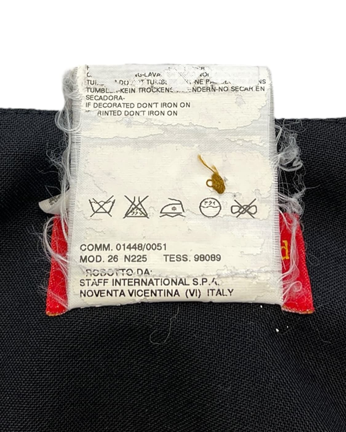 비비안 웨스트우드 레드 라벨 05SS 스트럭트 보우 미니 스커트 상품이미지10